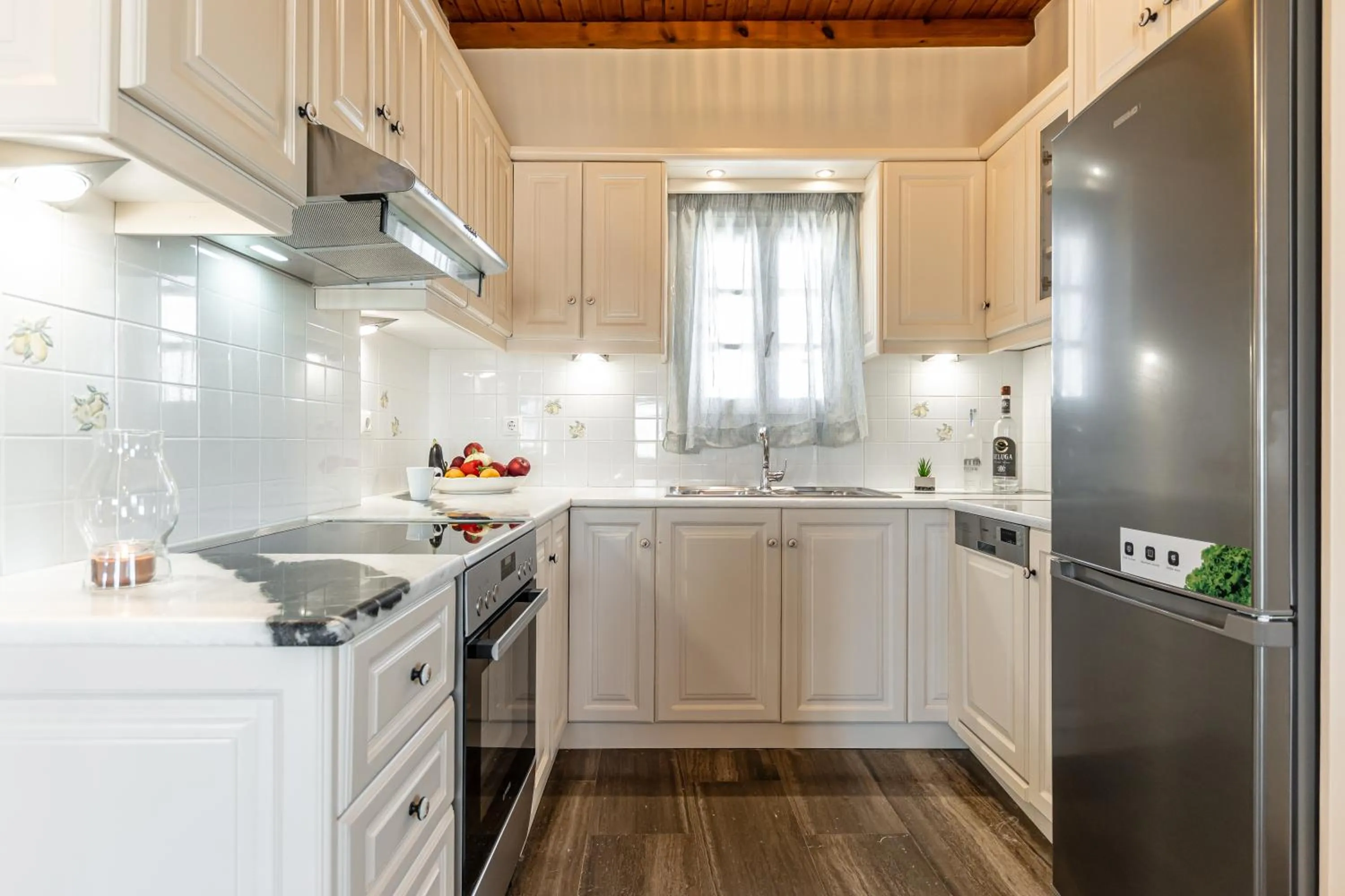 kitchen in Naxian Queen Luxury Villas & Suites