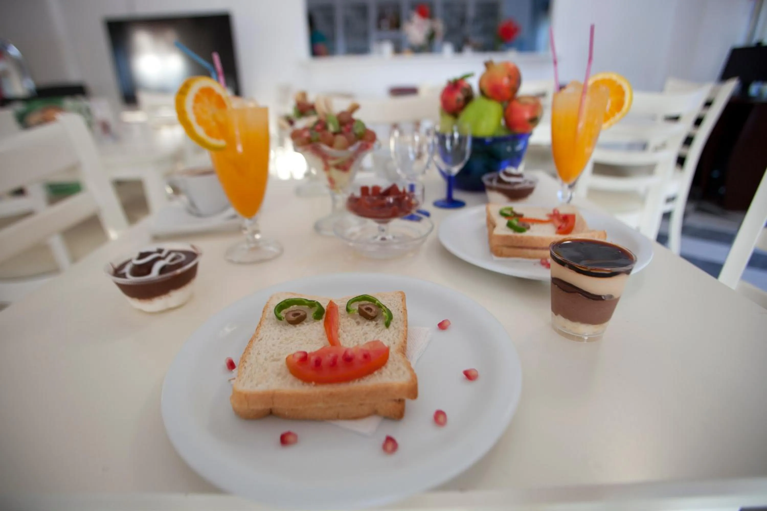 Food and drinks in Naxian Queen Luxury Villas & Suites
