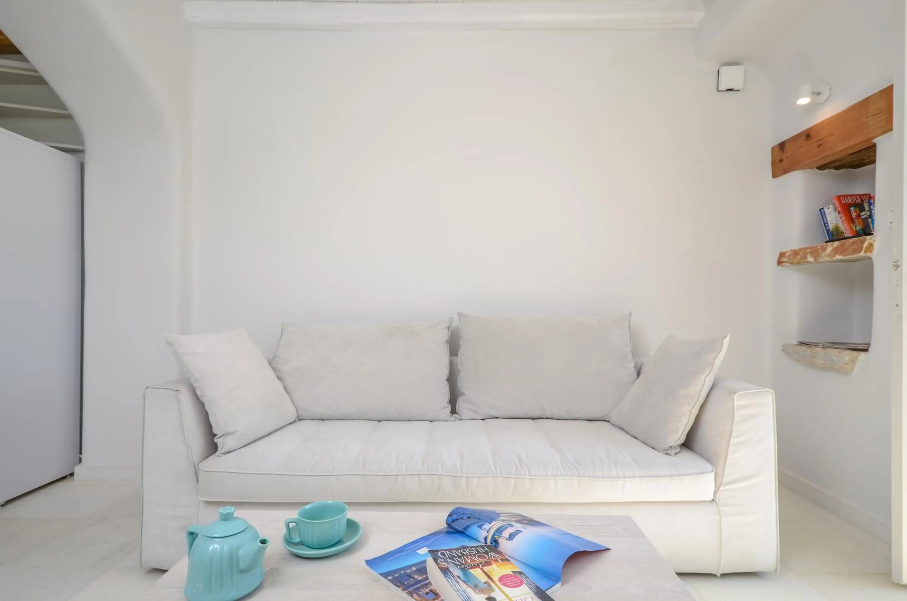 Living room in Naxian Queen Luxury Villas & Suites