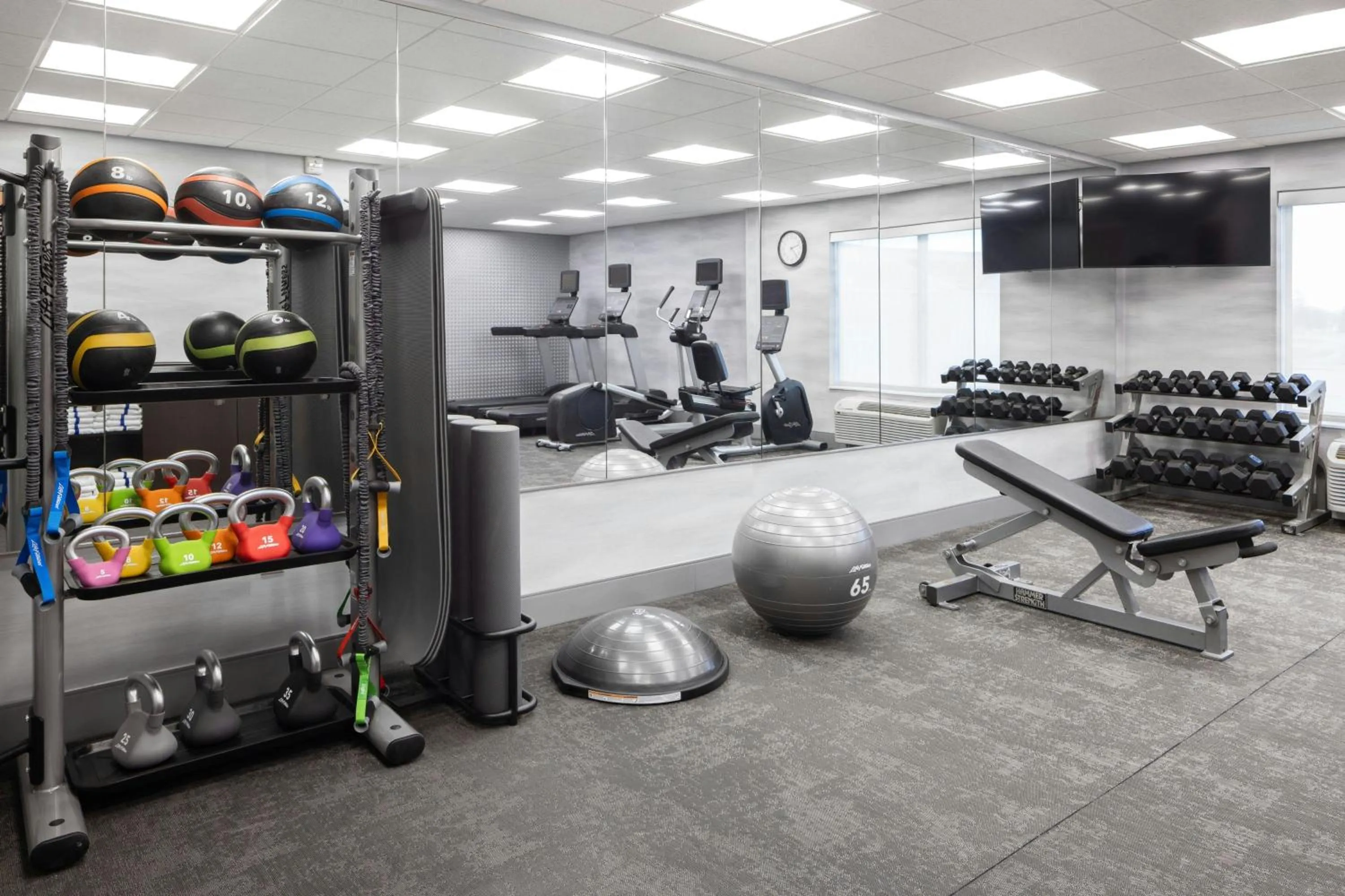 Fitness centre/facilities in Fairfield Inn and Suites by Marriott Fort Wayne