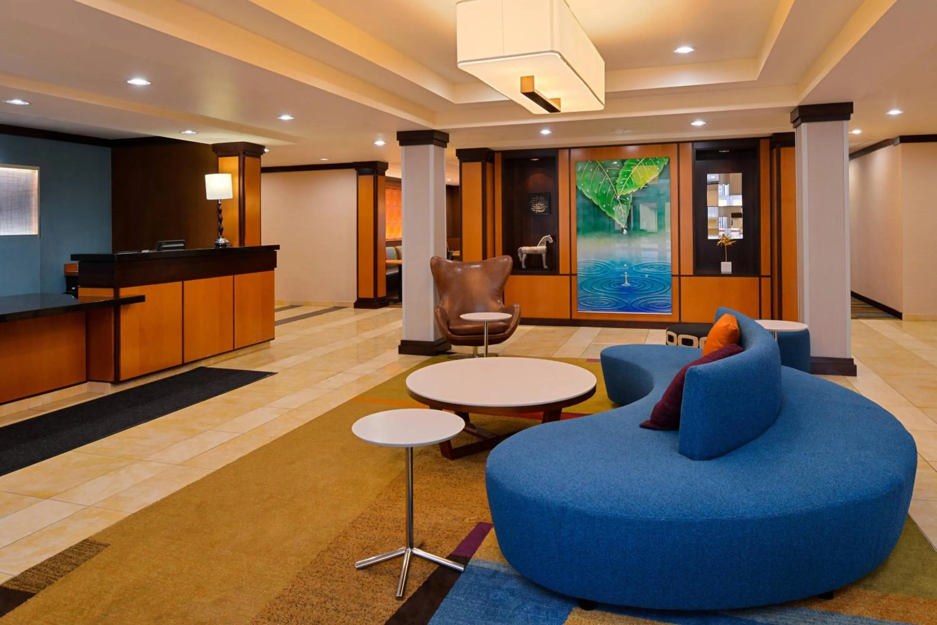 Lobby or reception in Fairfield Inn and Suites by Marriott Fort Wayne