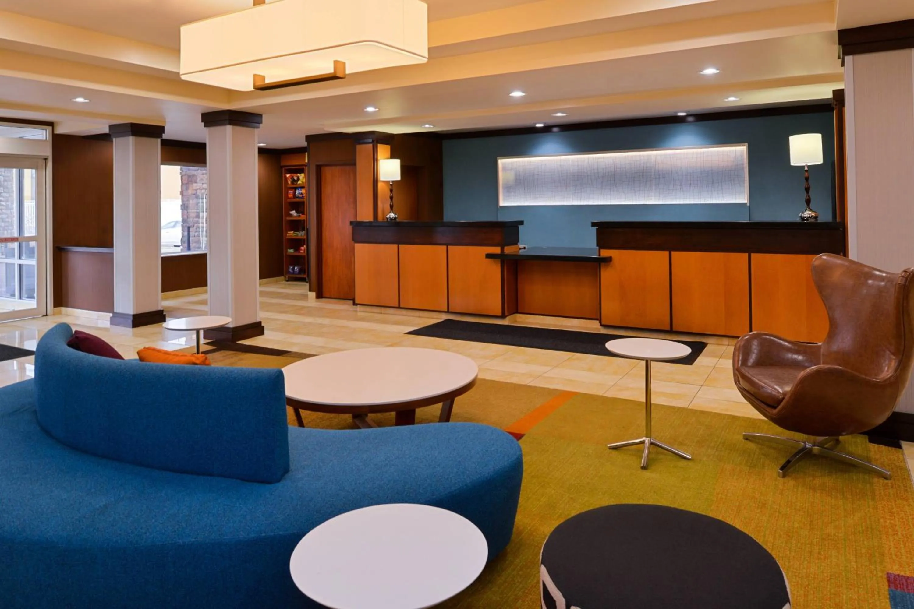 Lobby or reception in Fairfield Inn and Suites by Marriott Fort Wayne