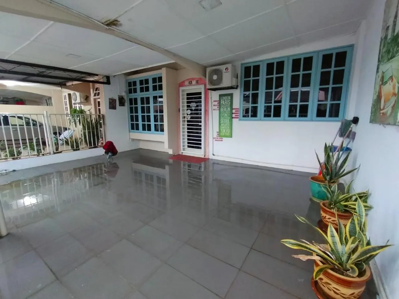 Balcony/Terrace in Natol Homestay - LA Tabuan Jaya