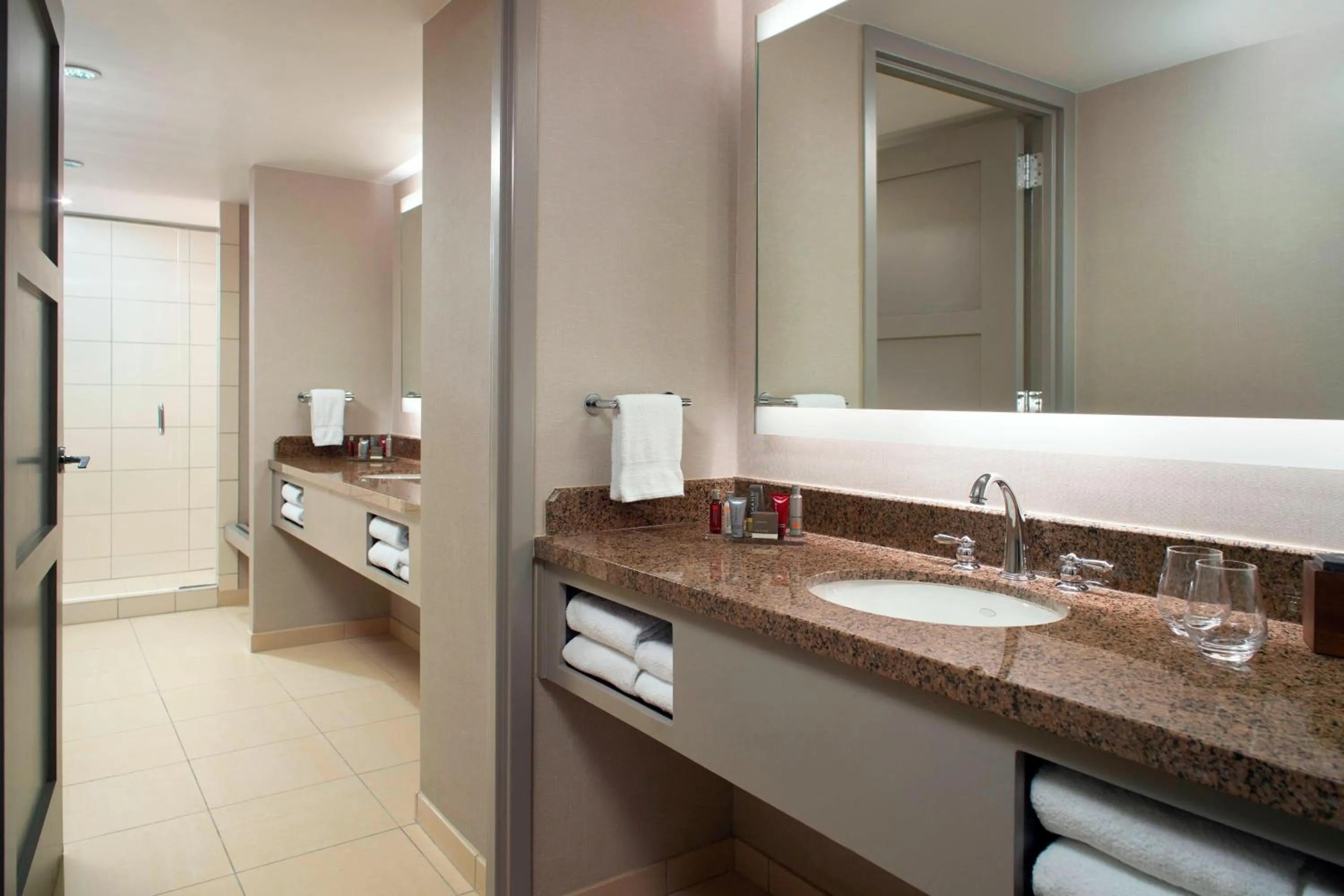 Bathroom in Raleigh Marriott City Center