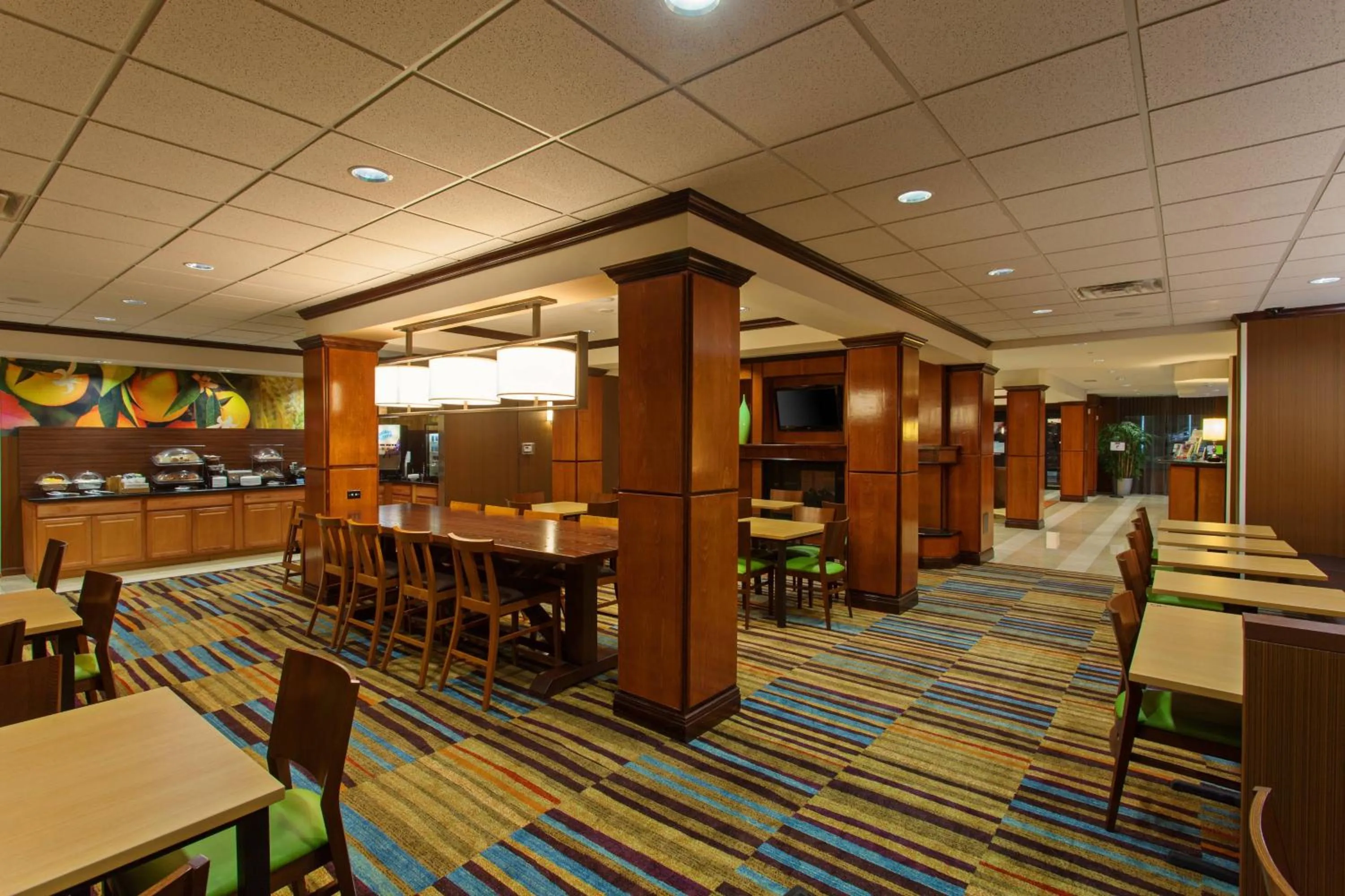 Breakfast in Fairfield Inn and Suites by Marriott El Paso