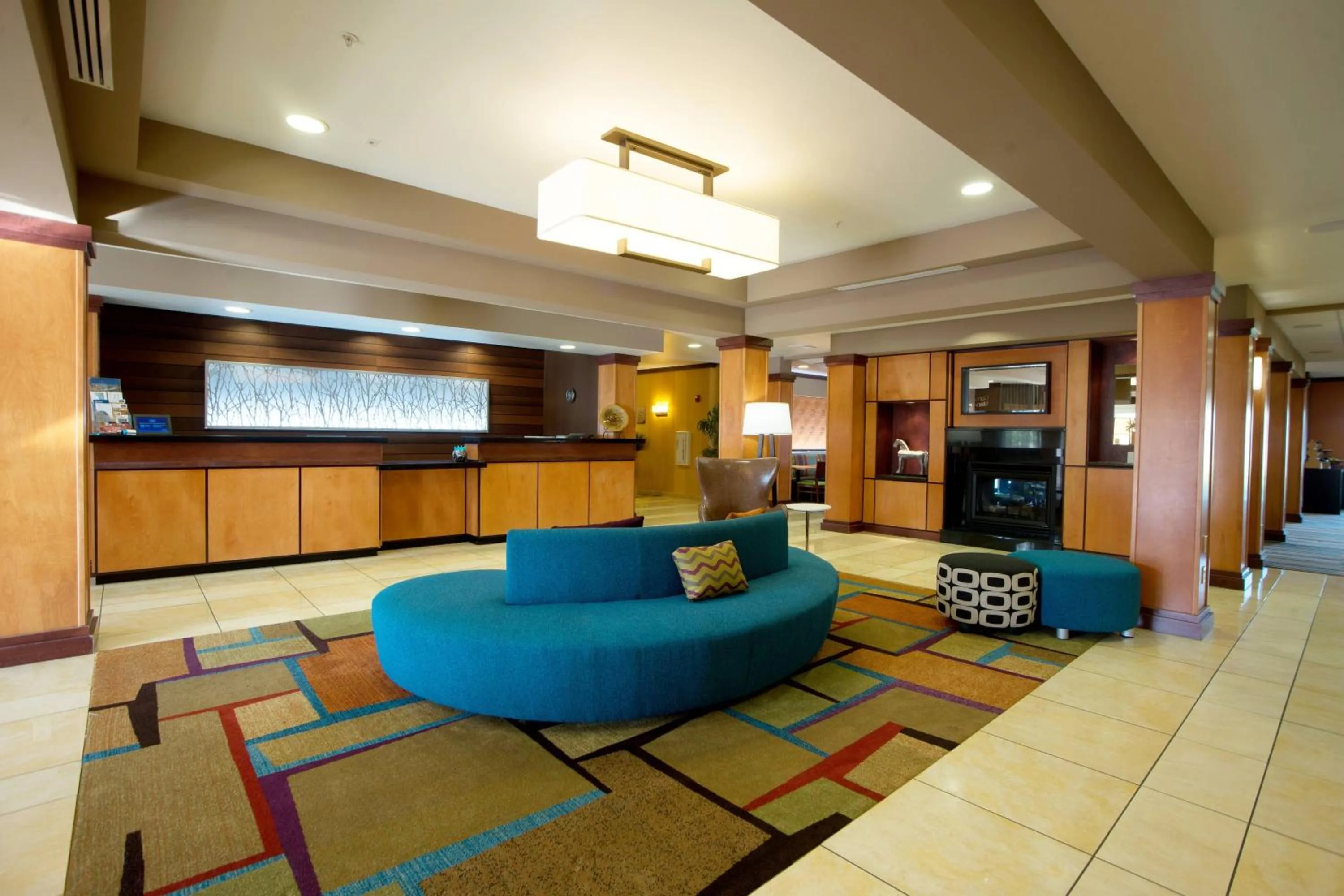 Lobby or reception in Fairfield Inn and Suites by Marriott Muskogee
