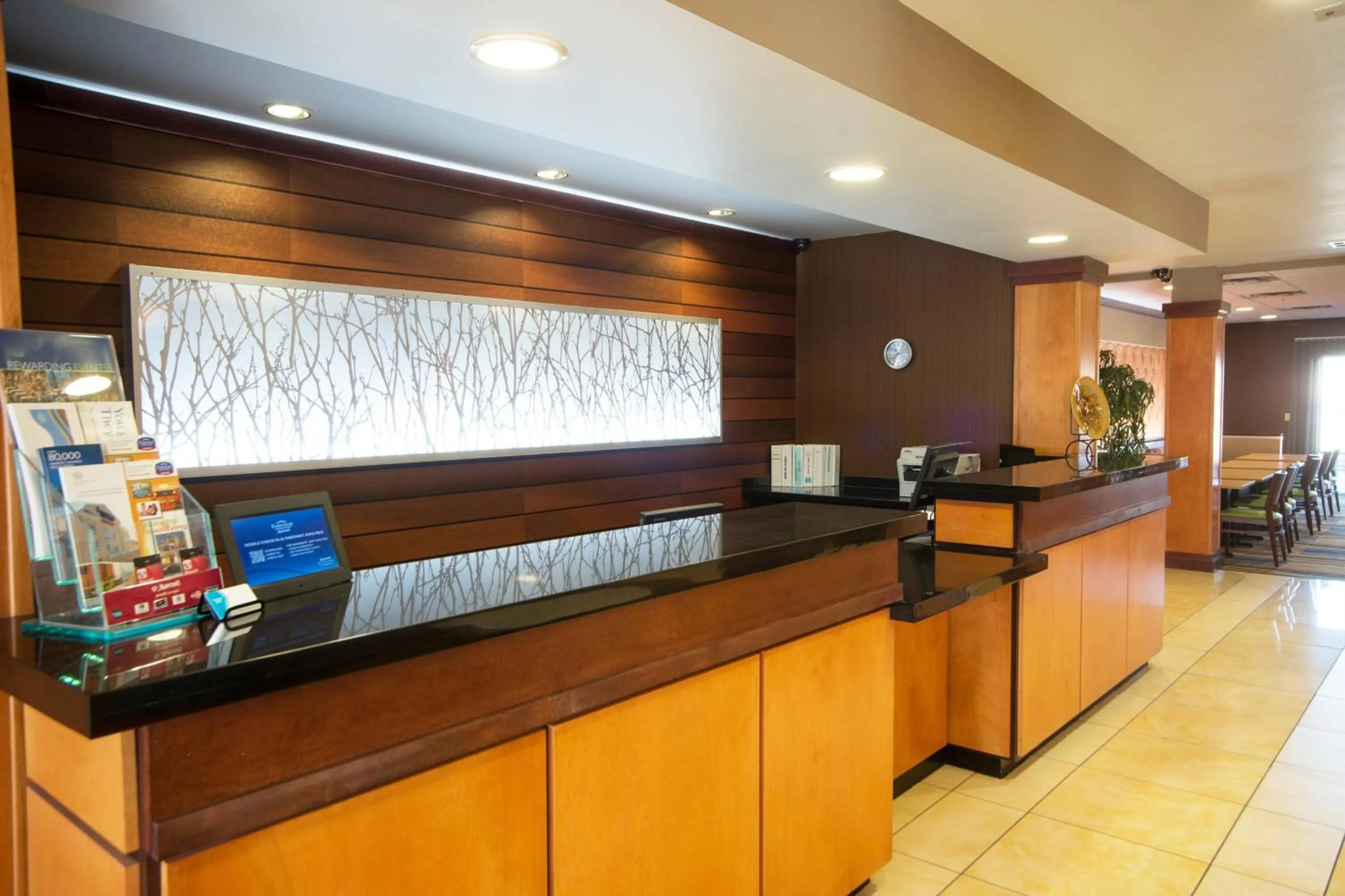 Lobby or reception in Fairfield Inn and Suites by Marriott Muskogee