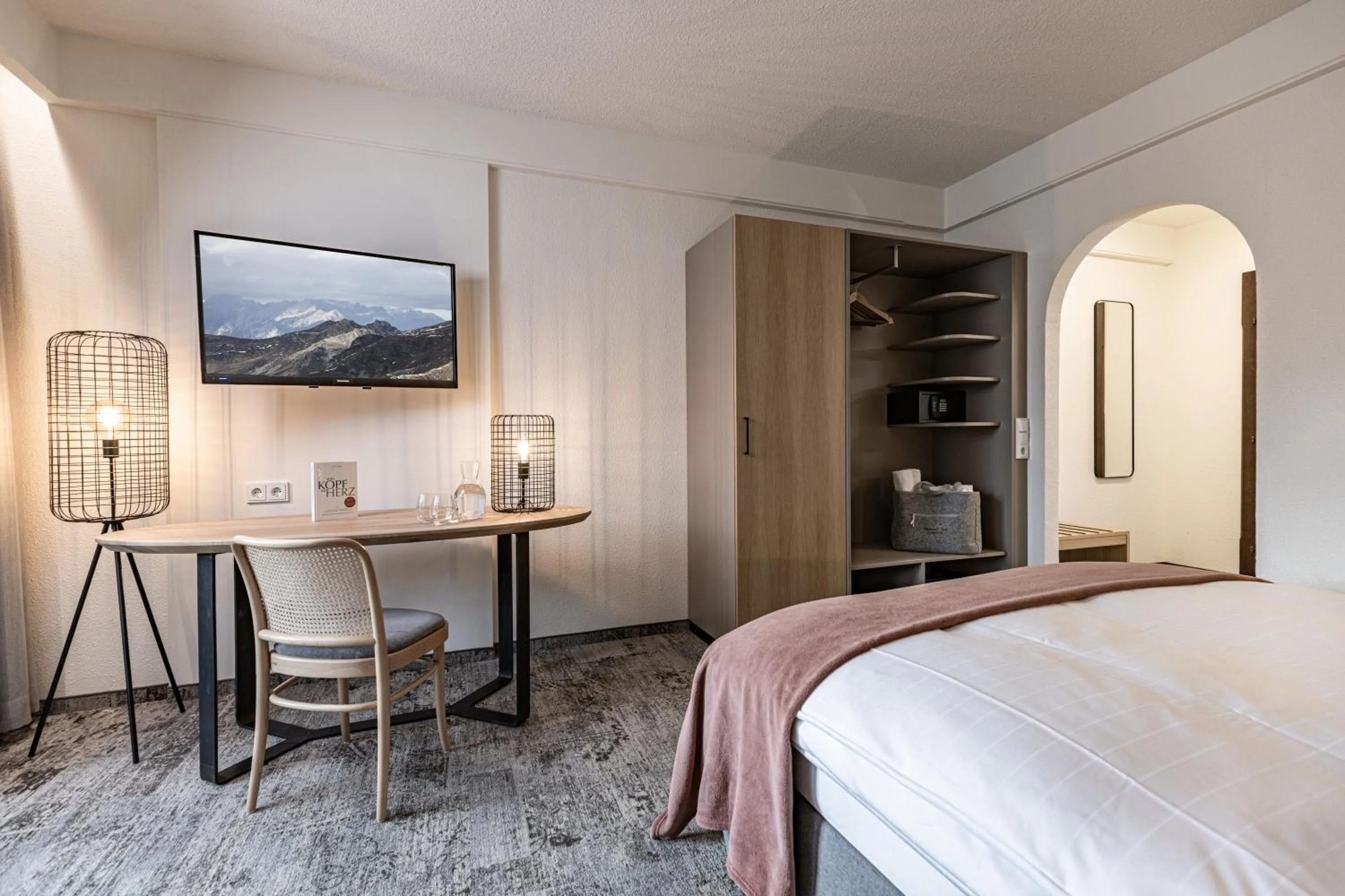 TV and multimedia, Bed in Hotel Pirchnerhof