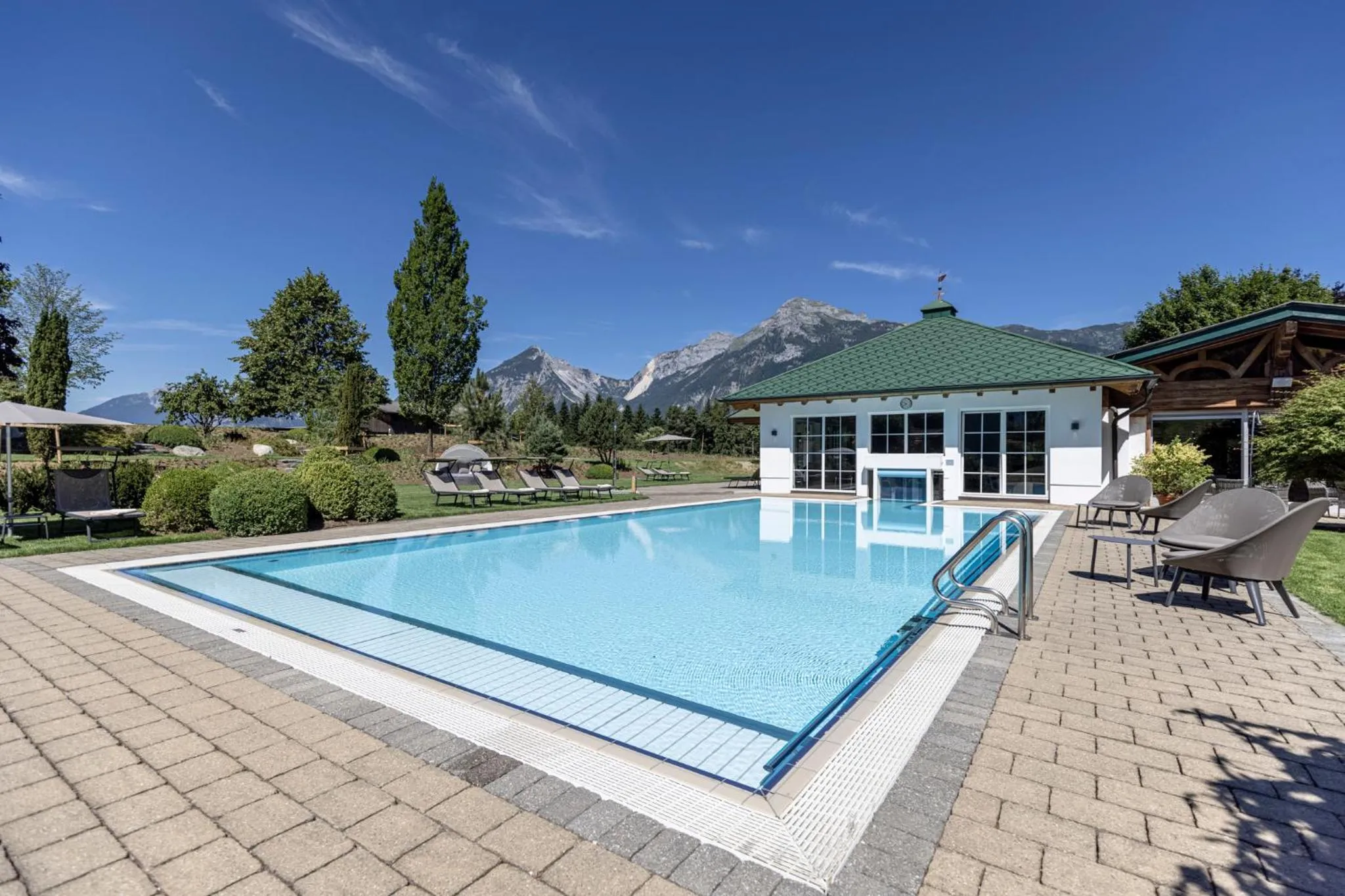 Swimming pool in Hotel Pirchnerhof