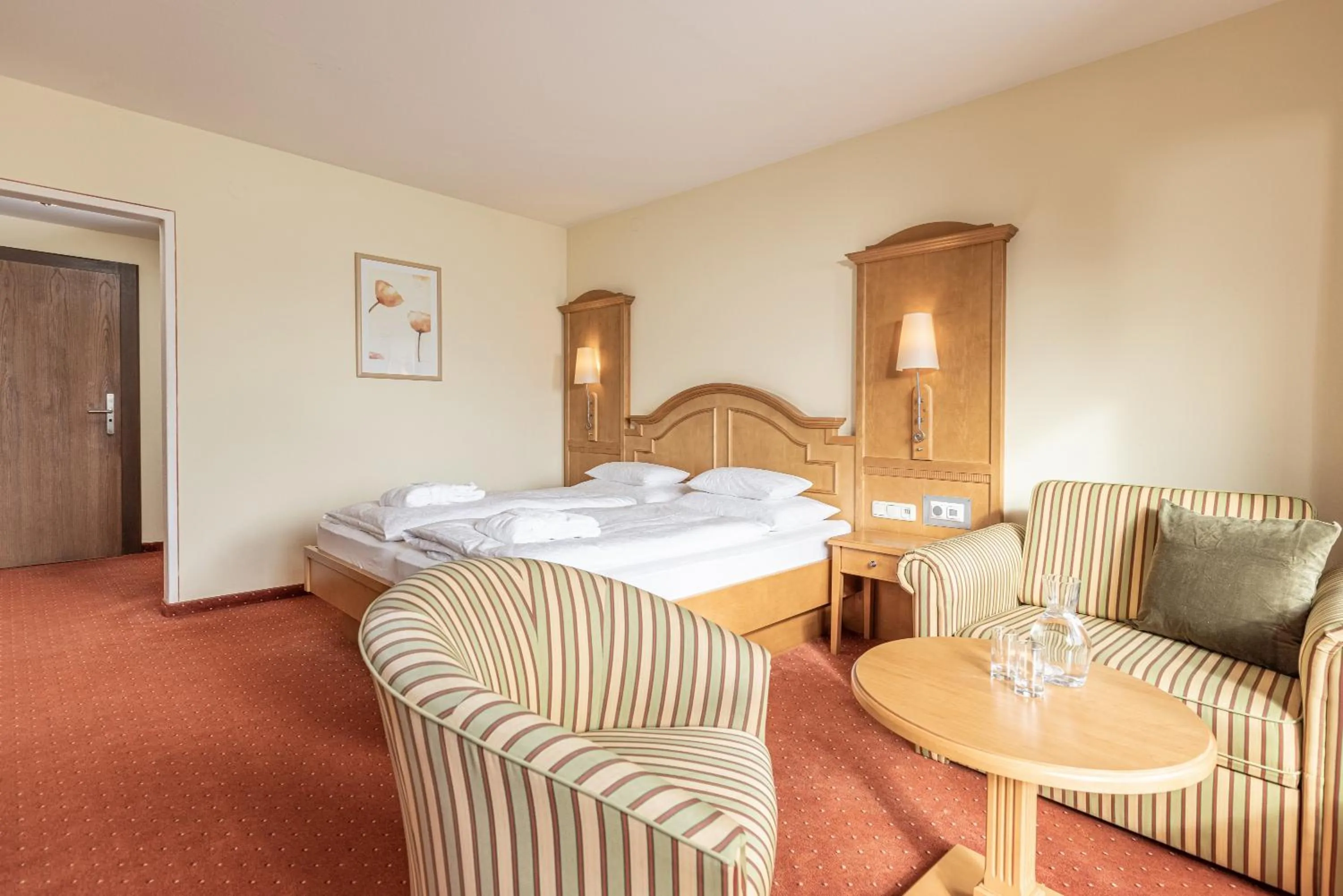 Bedroom, Bed in Hotel Pirchnerhof