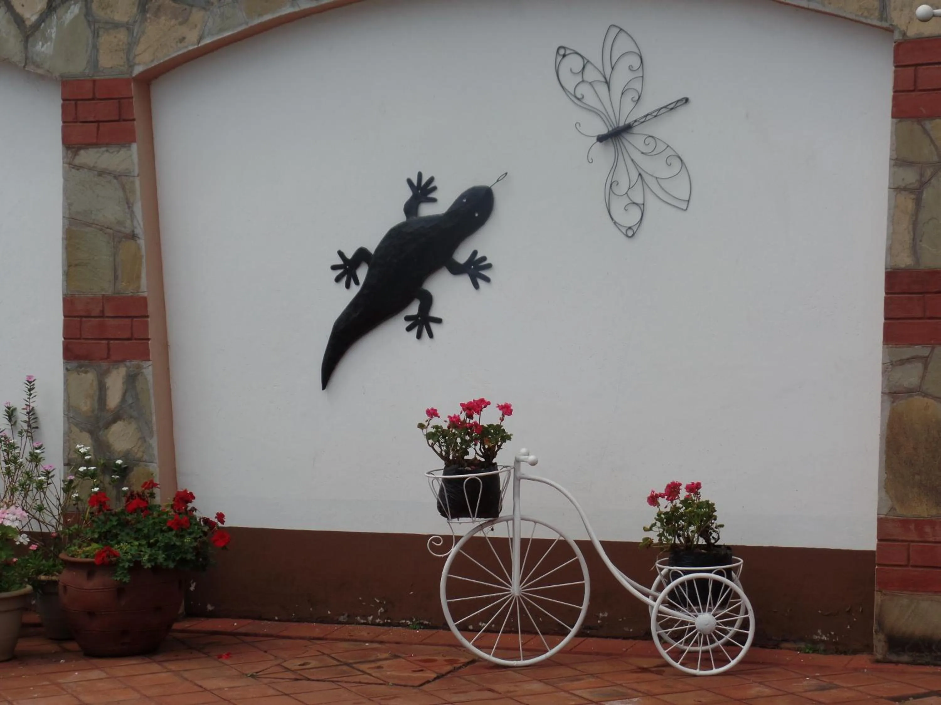 Decorative detail in Villa Leone Boutique Hotel