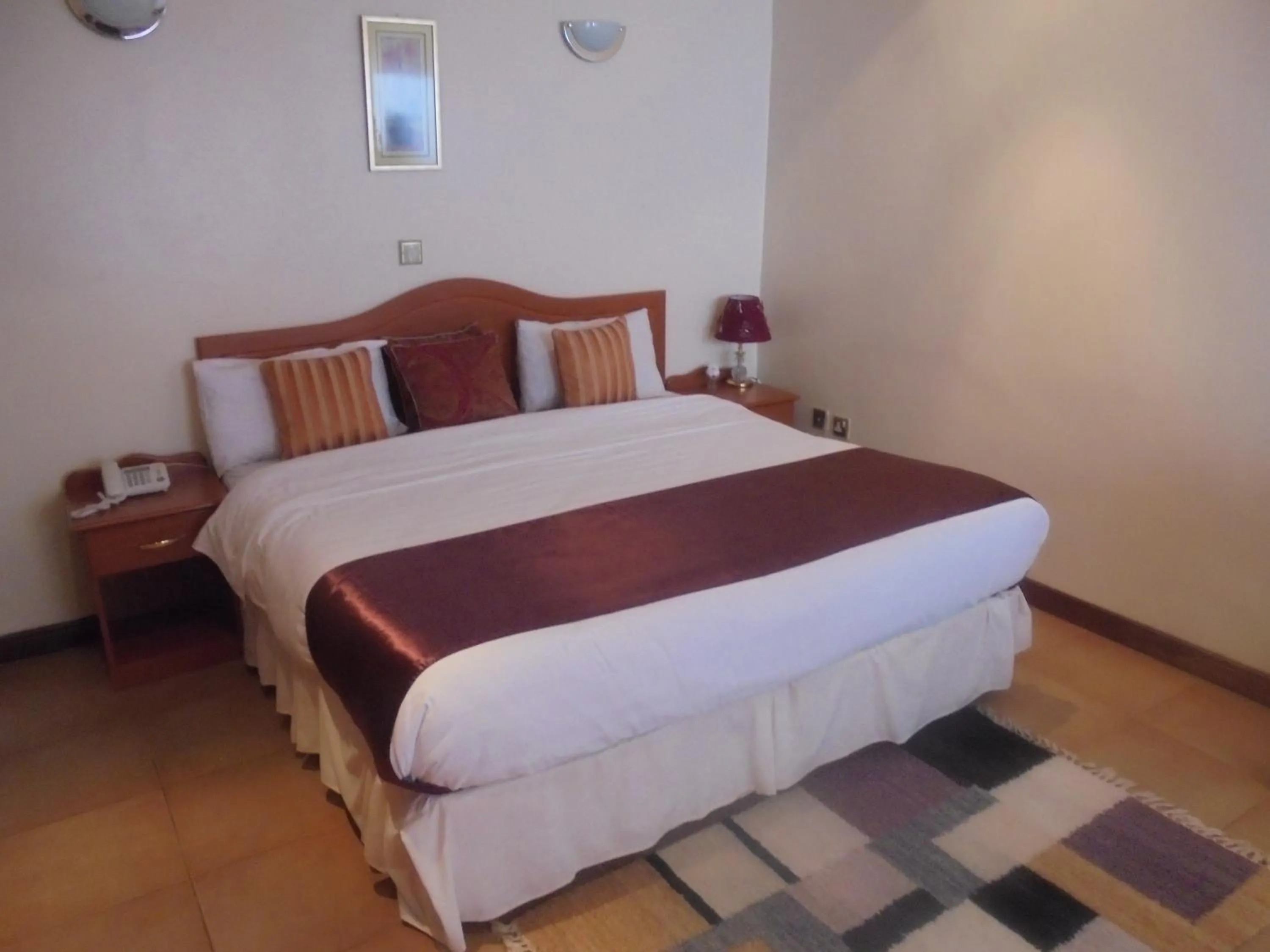 Bed in Villa Leone Boutique Hotel