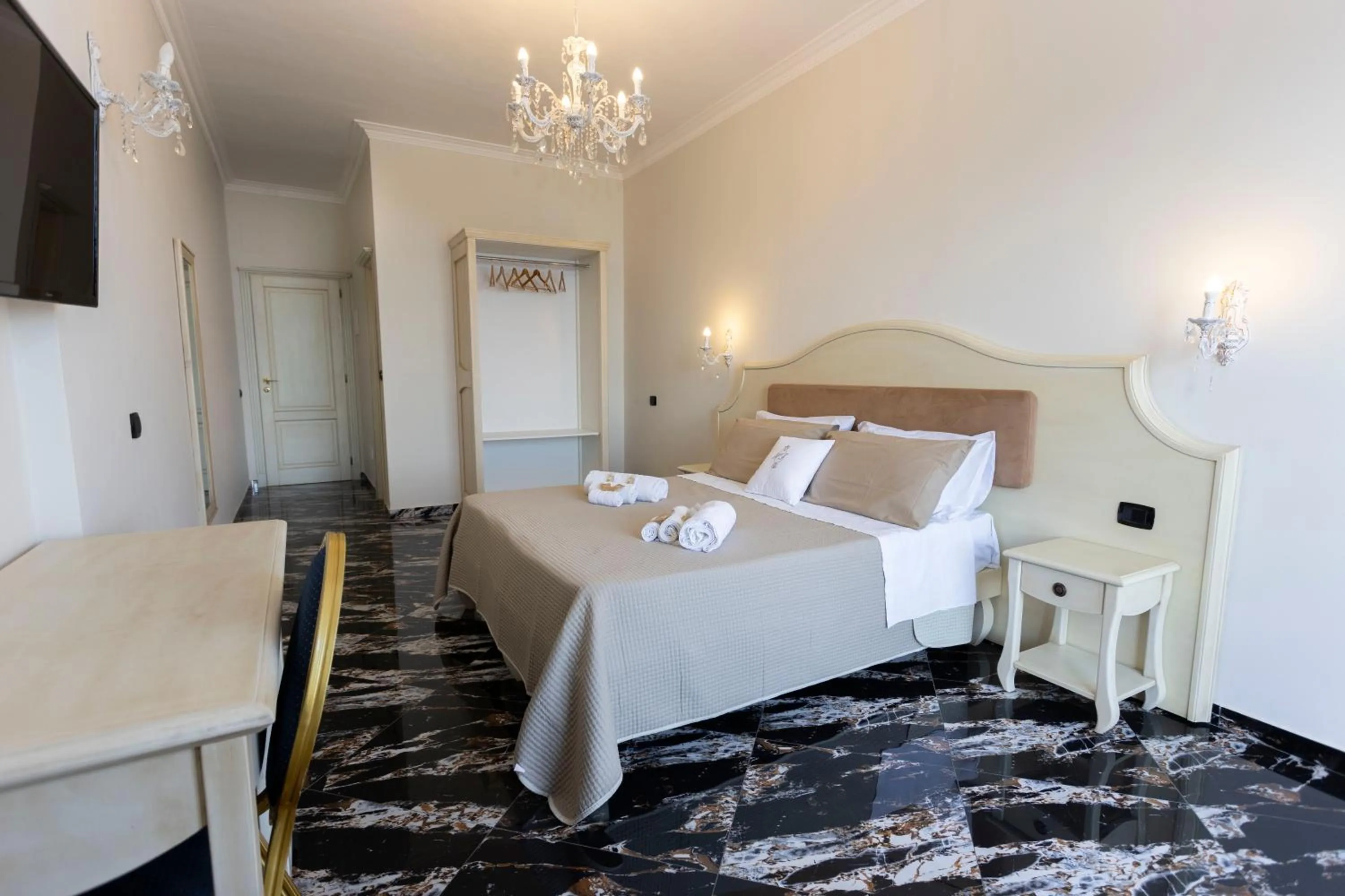 Bed in Hotel Terrazzo Sul Mare