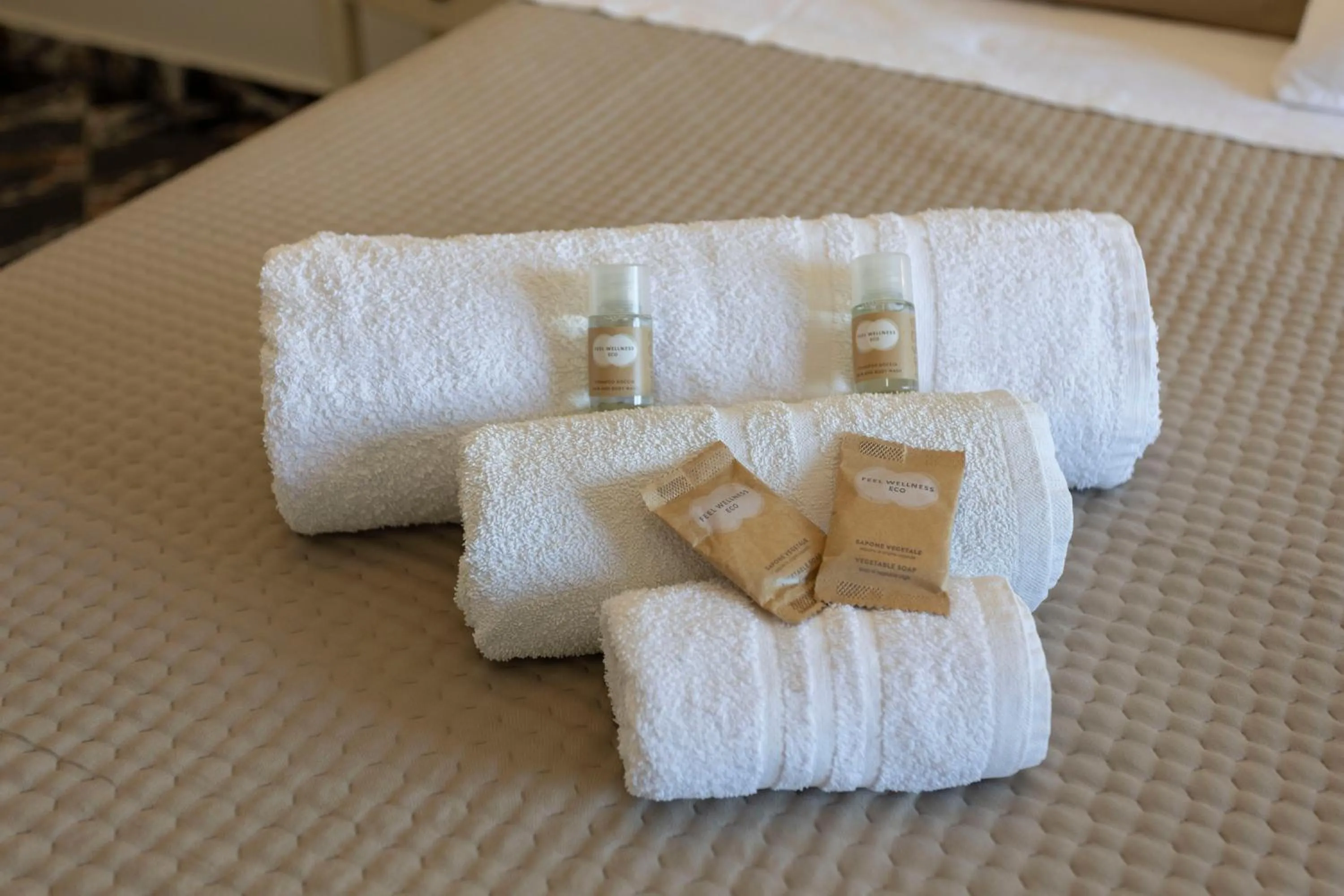 Bed in Hotel Terrazzo Sul Mare