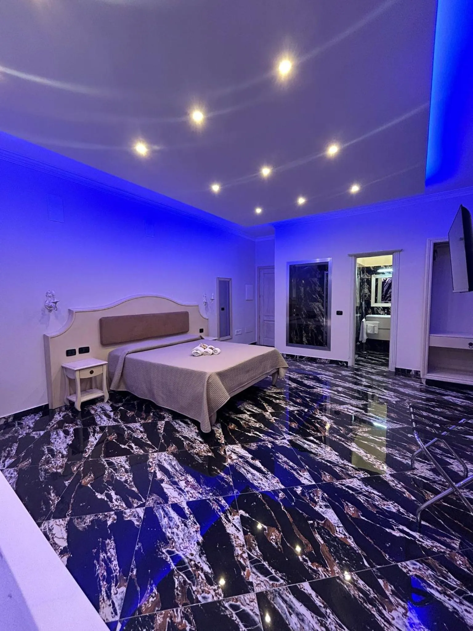 Bed in Hotel Terrazzo Sul Mare