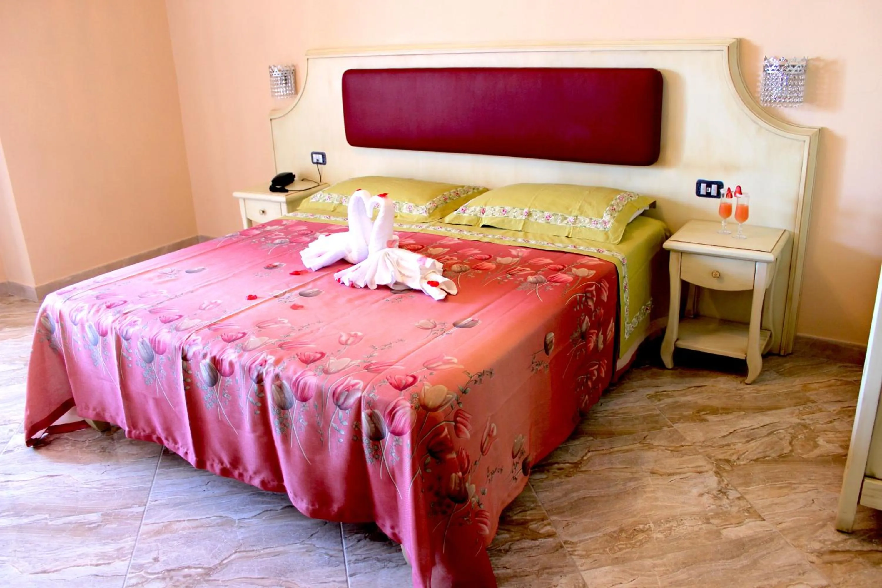 Bed in Hotel Terrazzo Sul Mare