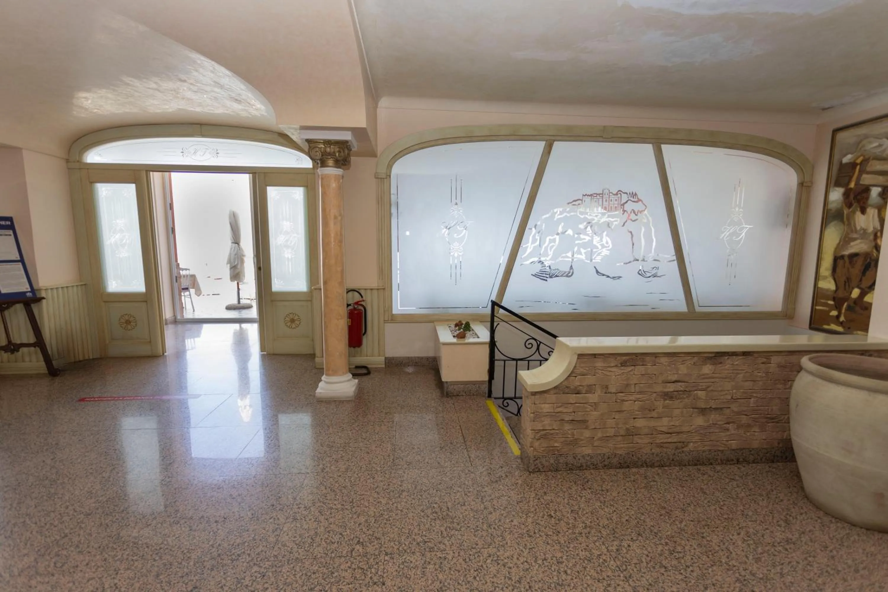 Facade/entrance in Hotel Terrazzo Sul Mare