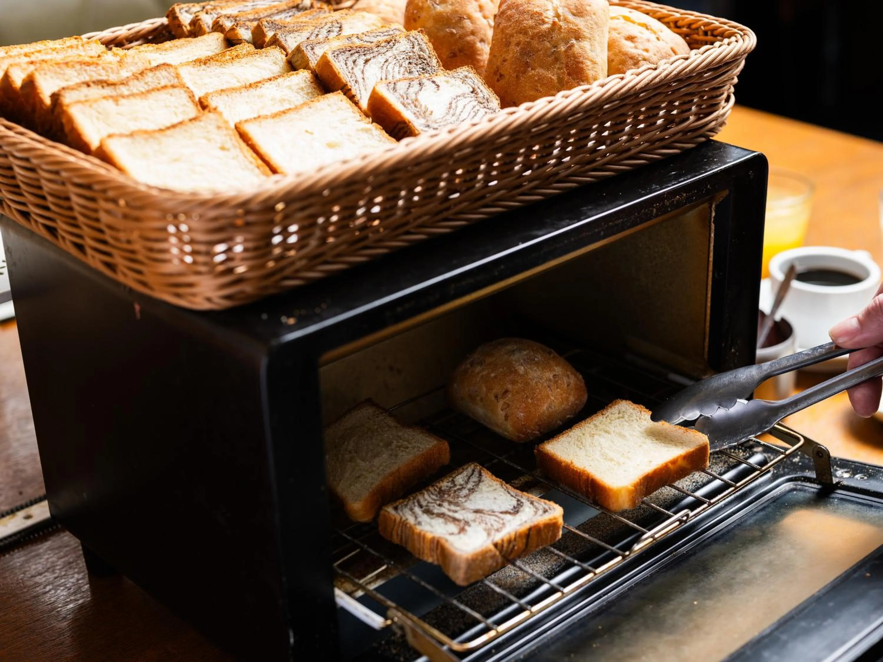 Buffet breakfast in APA Hotel Ginza Shintomicho Ekimae Kita