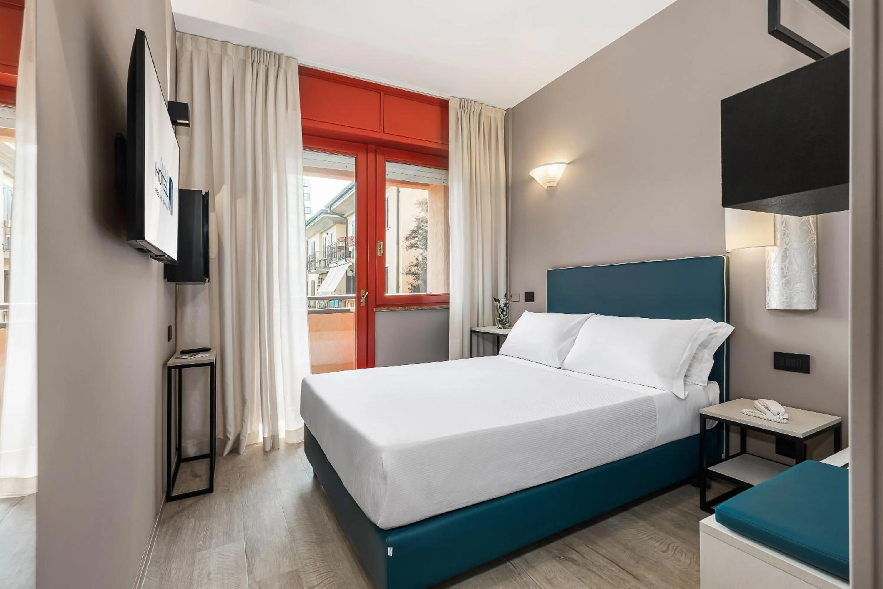 Bed in City Style Hotel Reggio Emilia