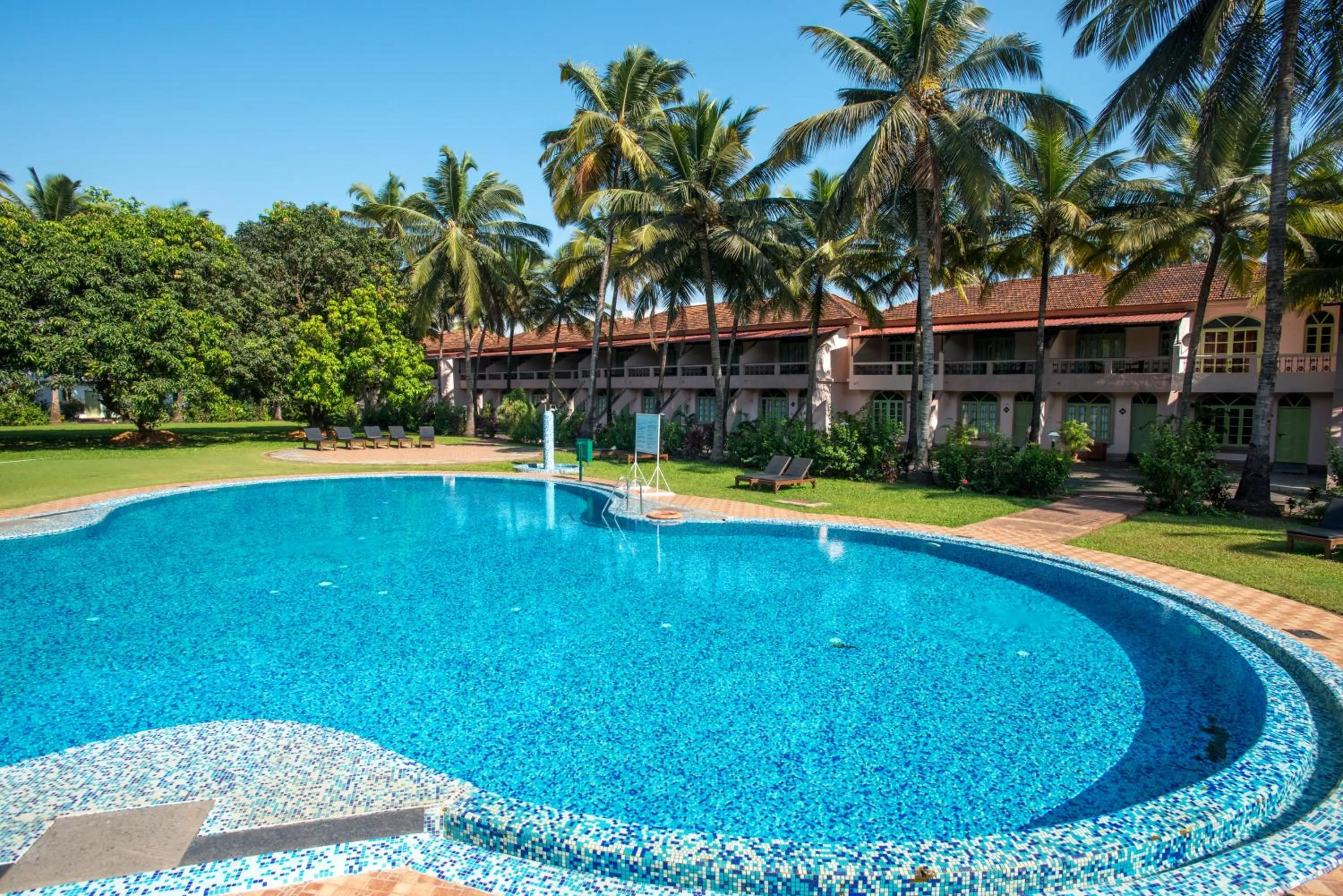Pool view in Nanu Beach Resort & Spa