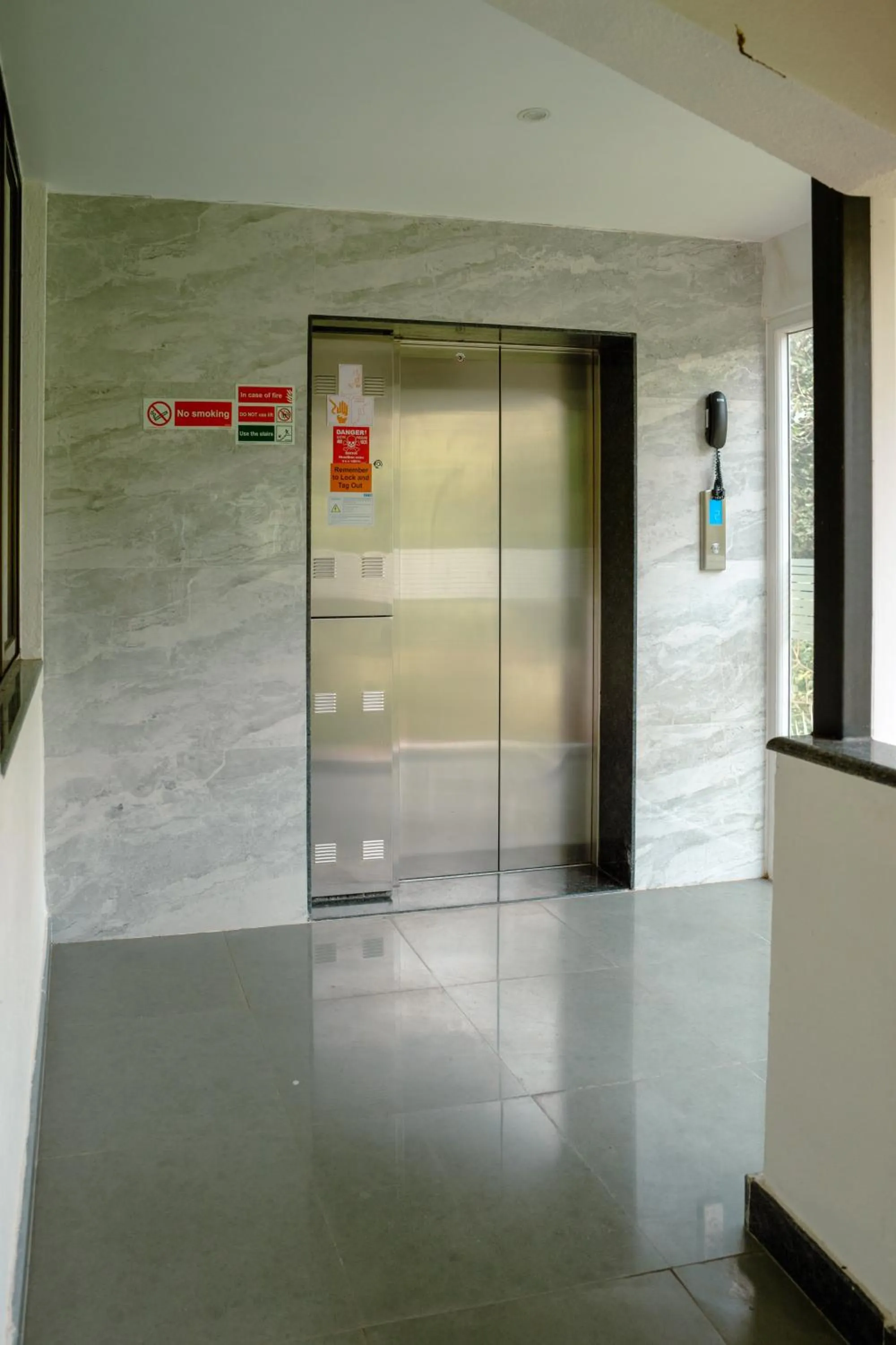 elevator in Nanu Beach Resort & Spa