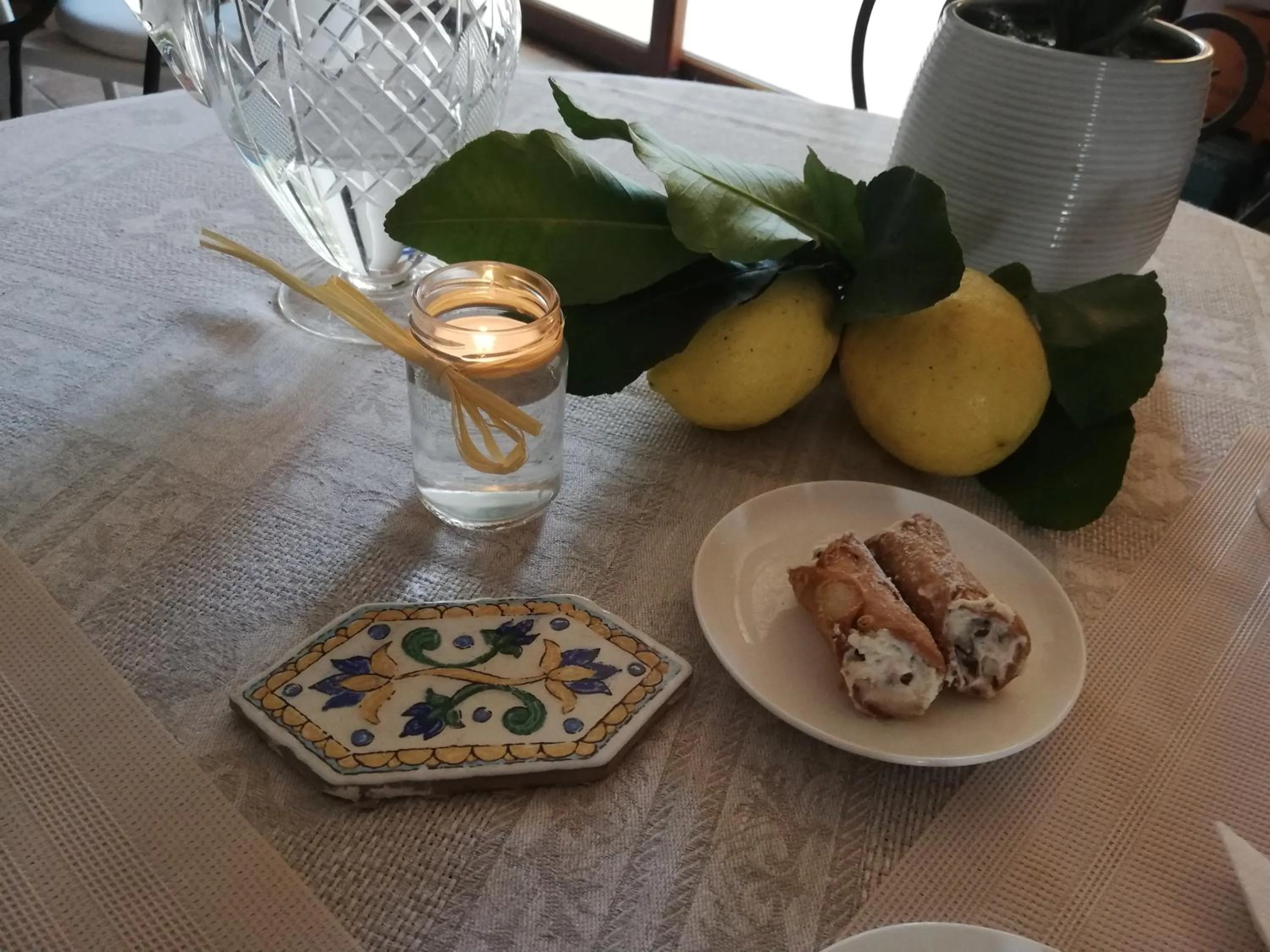 Breakfast in B & B Villa Flora