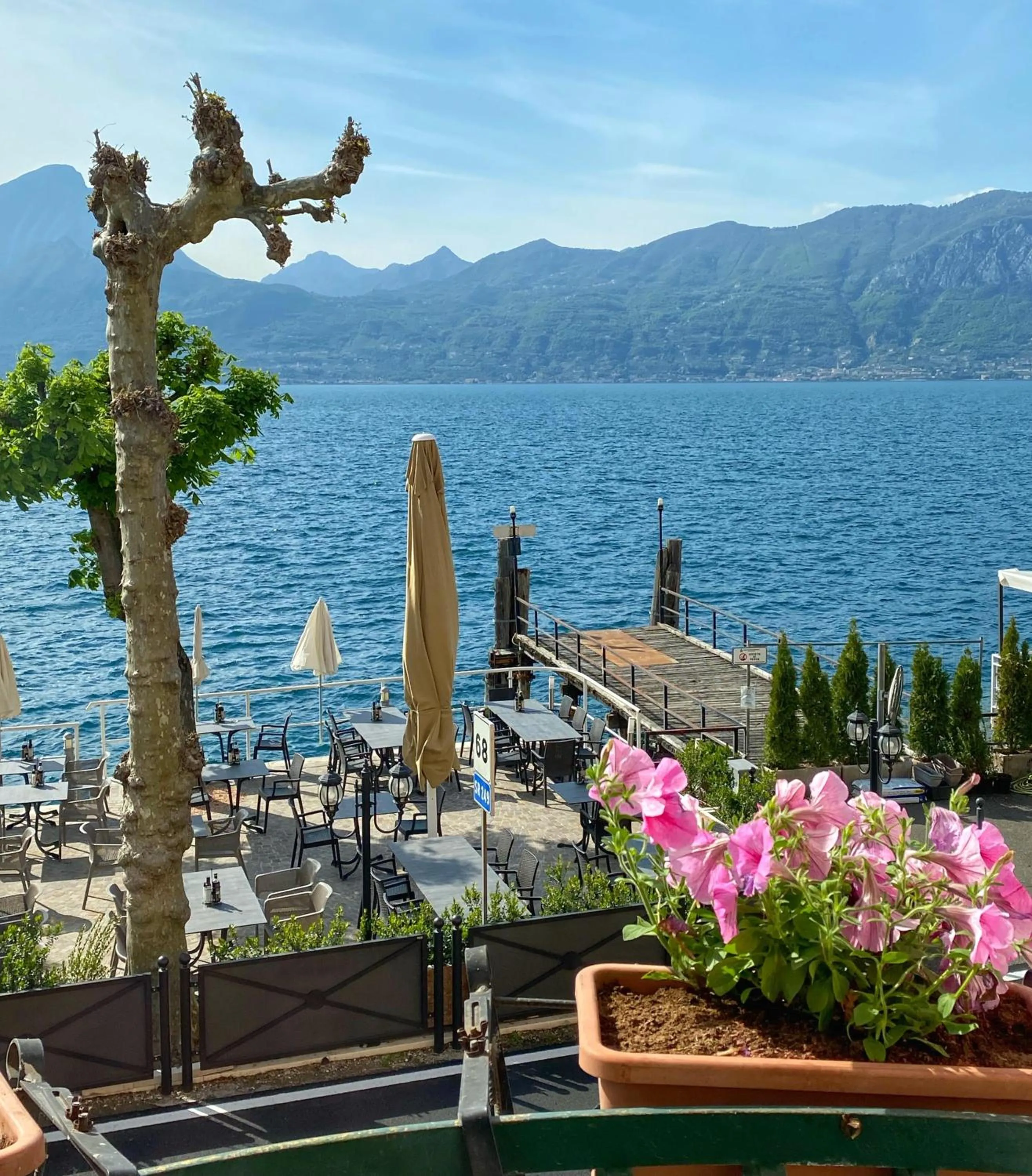 Lake view in Hotel Pai