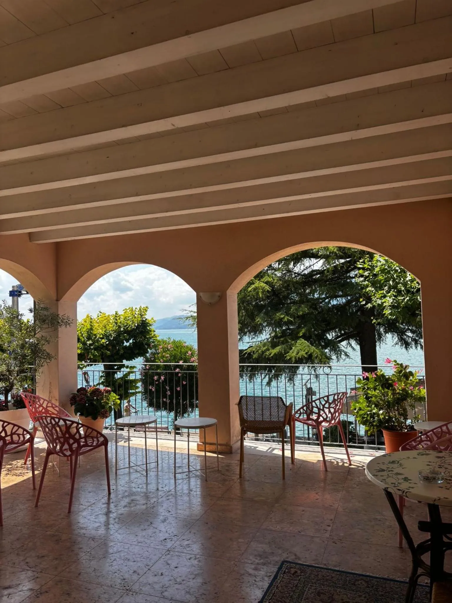 Balcony/Terrace in Hotel Pai