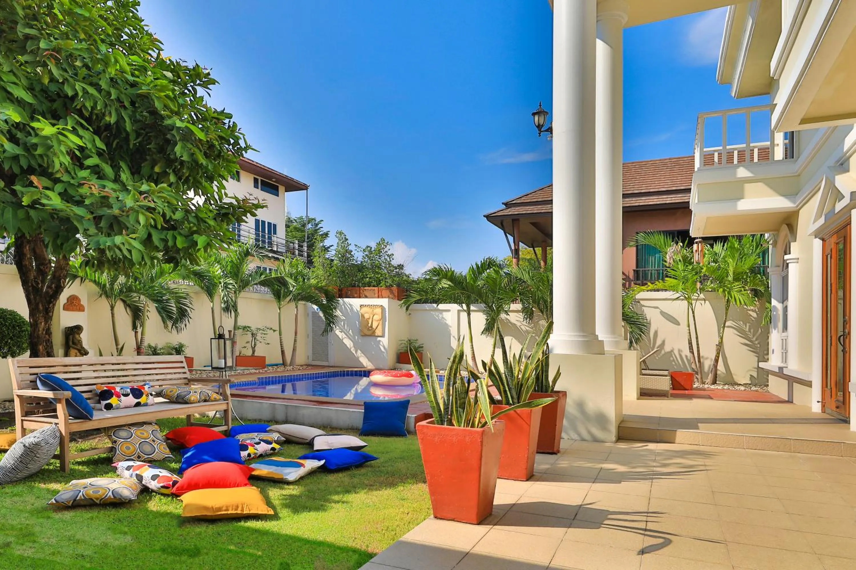 Balcony/Terrace in Sweet Villas Pattaya