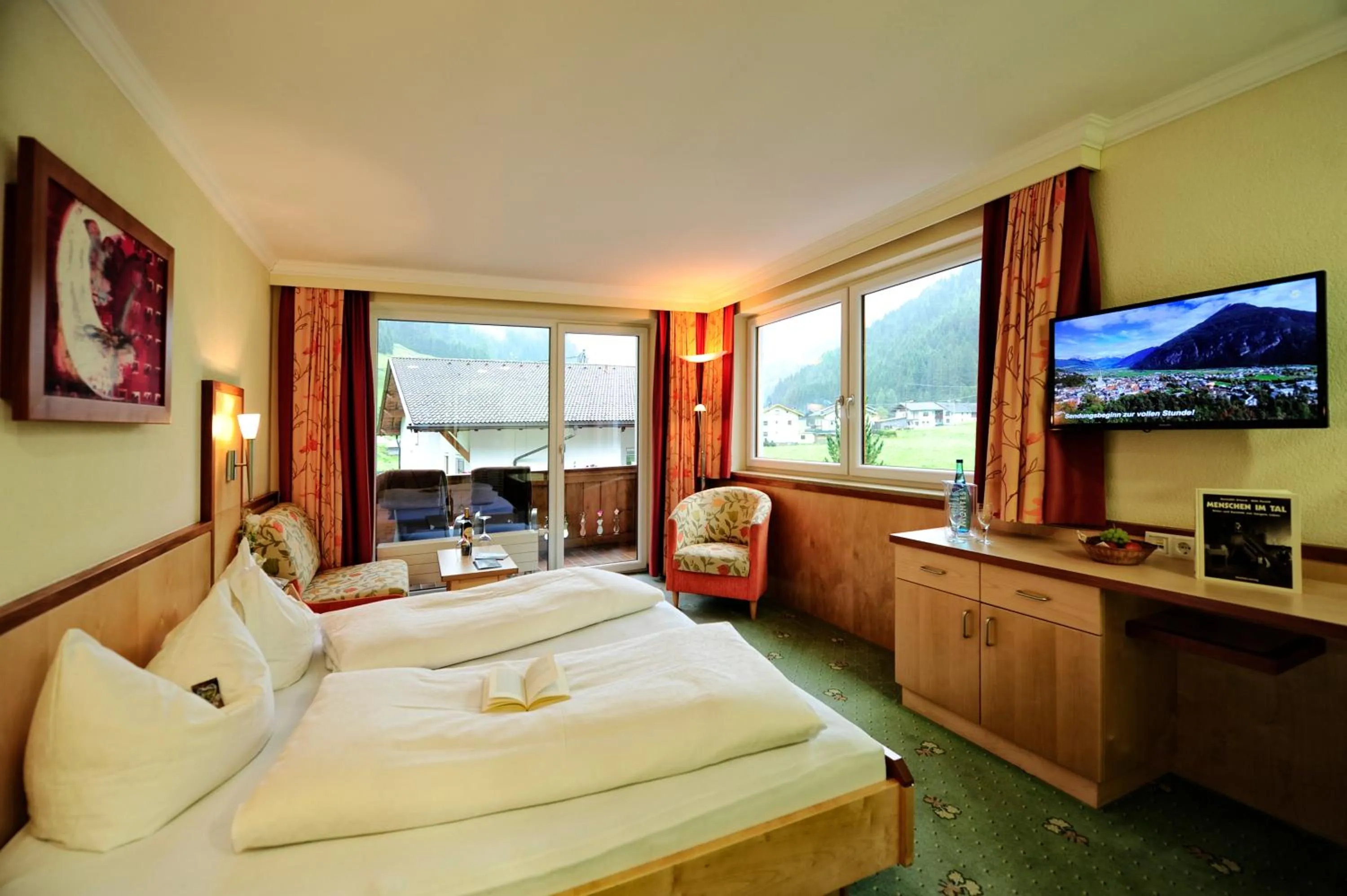 Bedroom, Bed in Alpenhof Pitztal