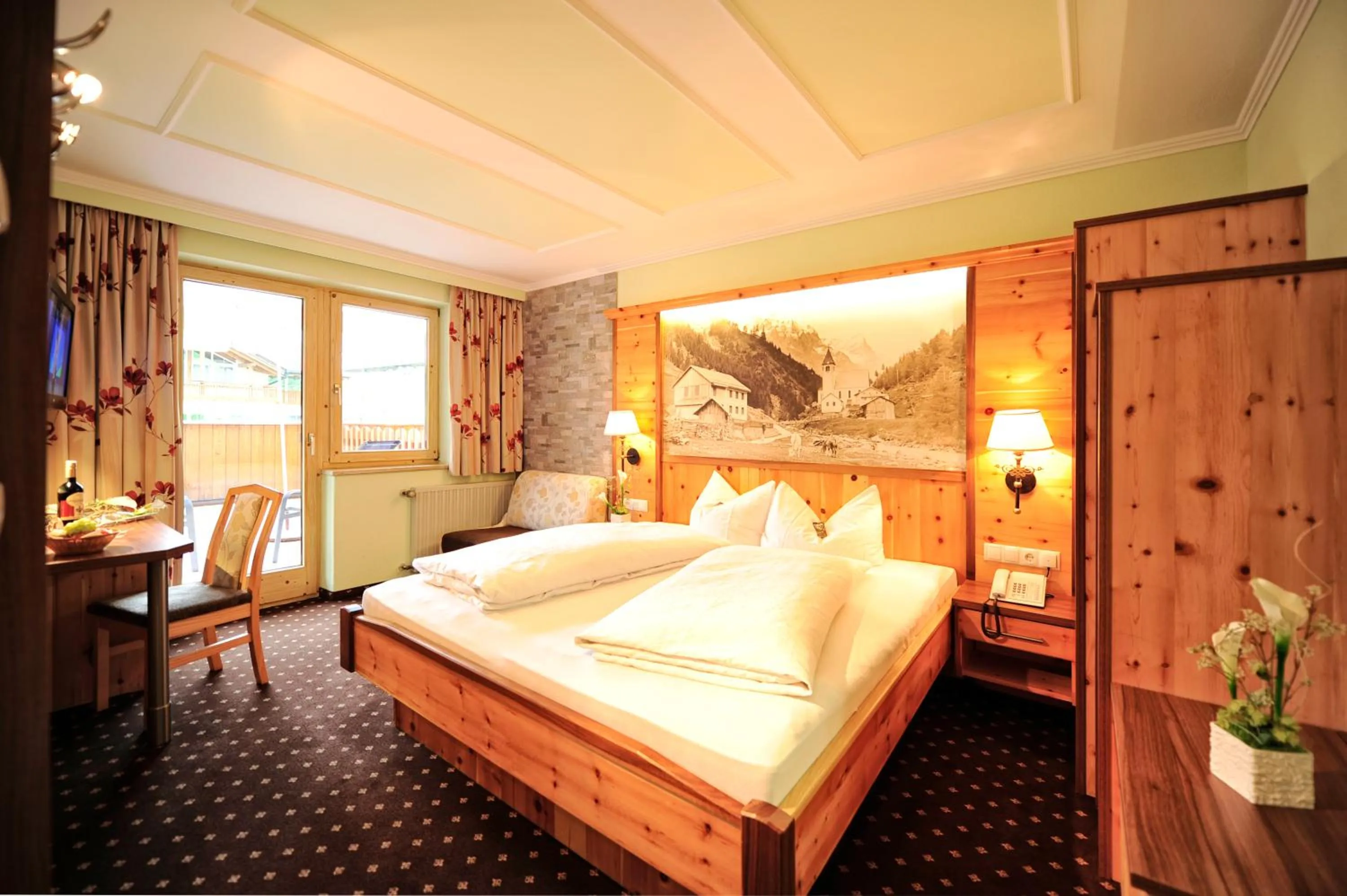 Bedroom, Bed in Alpenhof Pitztal