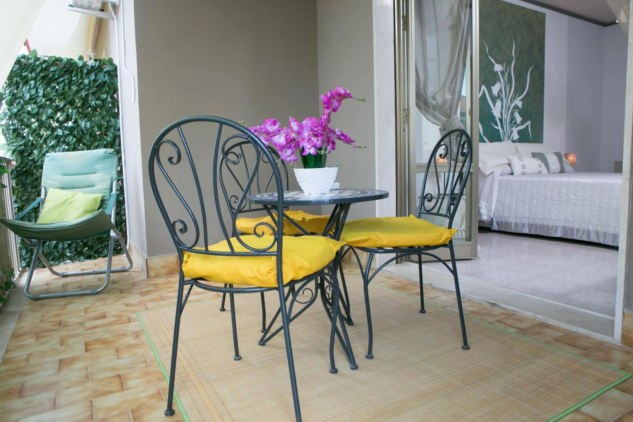 Balcony/Terrace in B&B The Queen