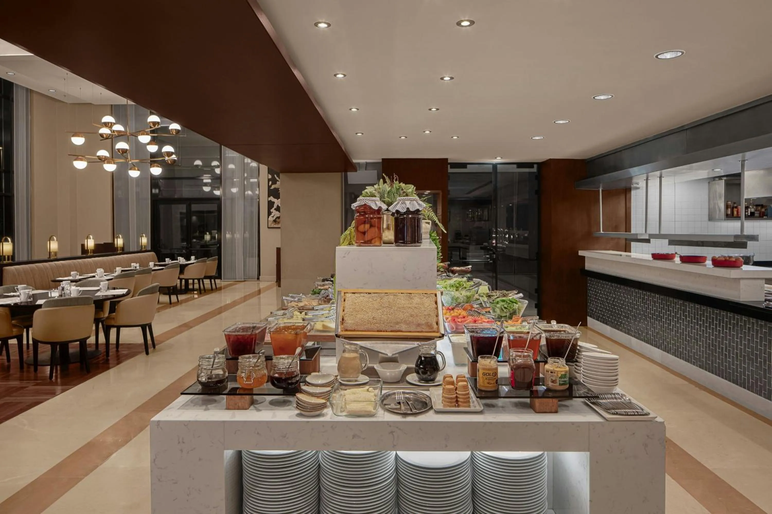 Breakfast in Sheraton Istanbul Levent