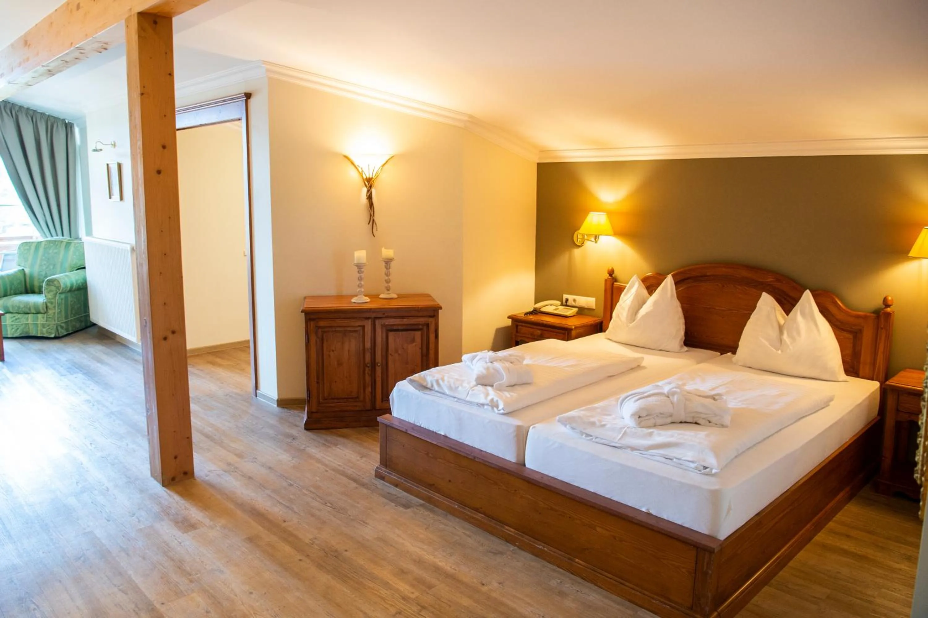 Photo of the whole room, Bed in Sporthotel Radstadt