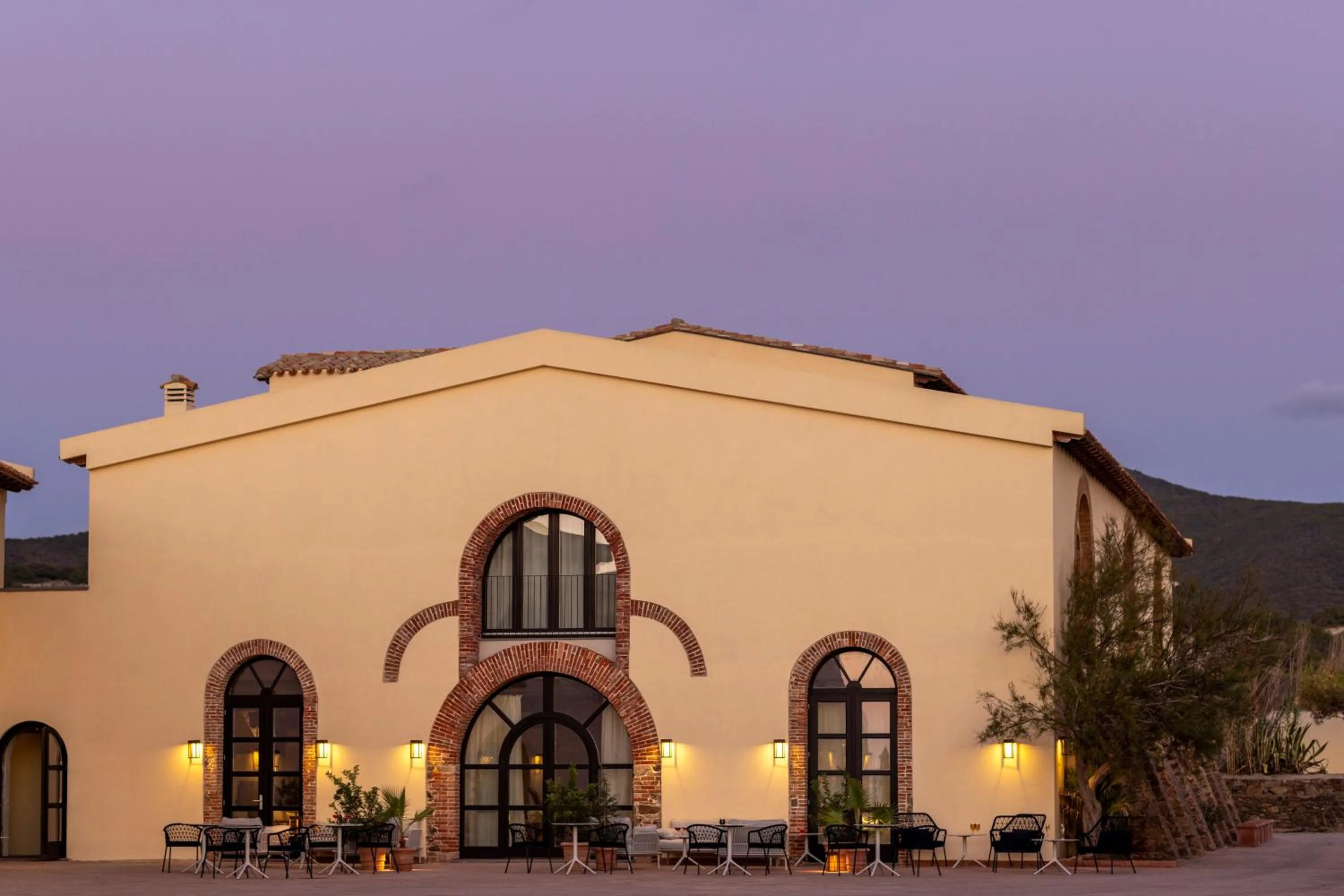 Facade/entrance in Hotel Le Dune Piscinas