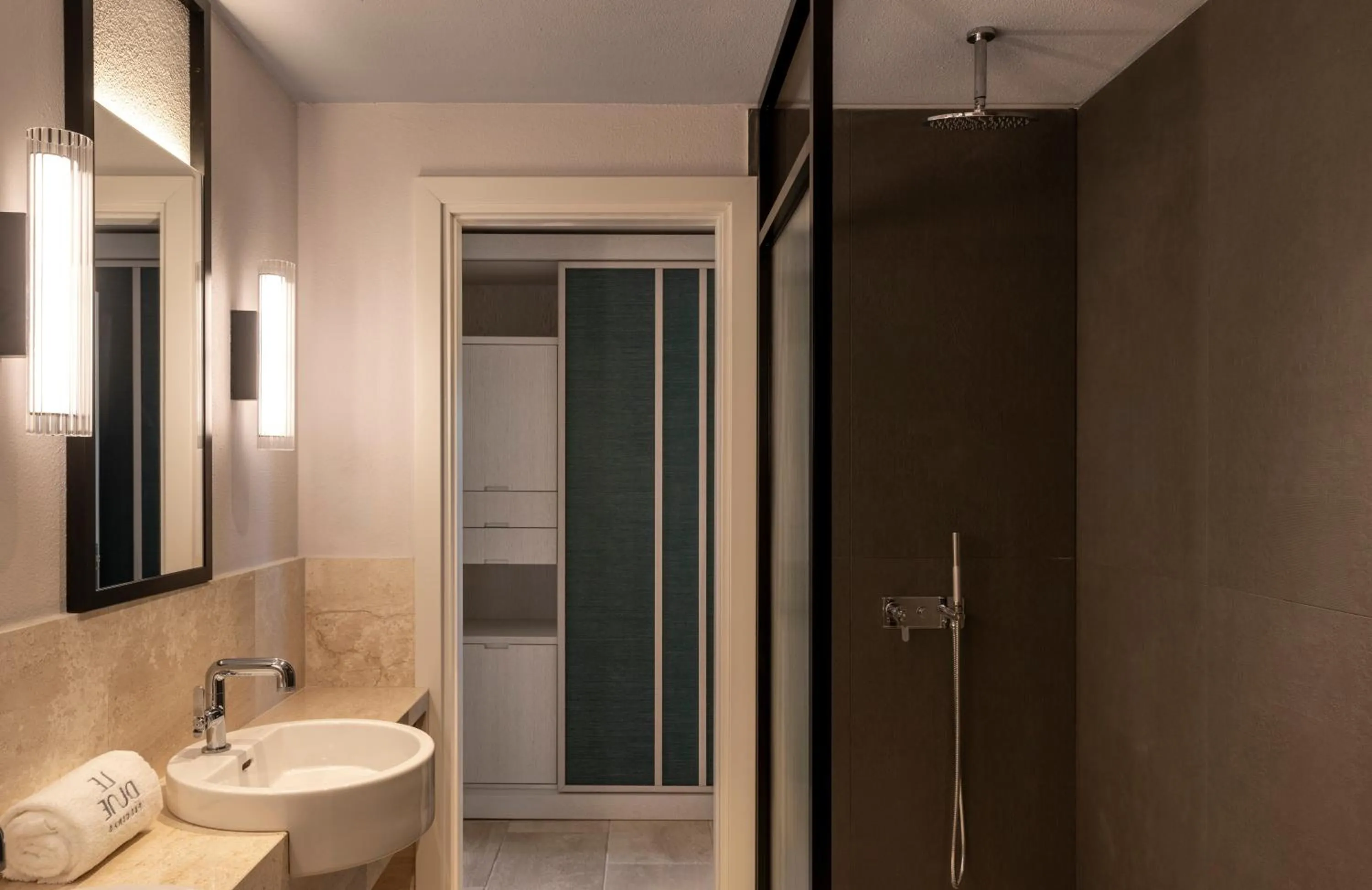 Shower in Hotel Le Dune Piscinas