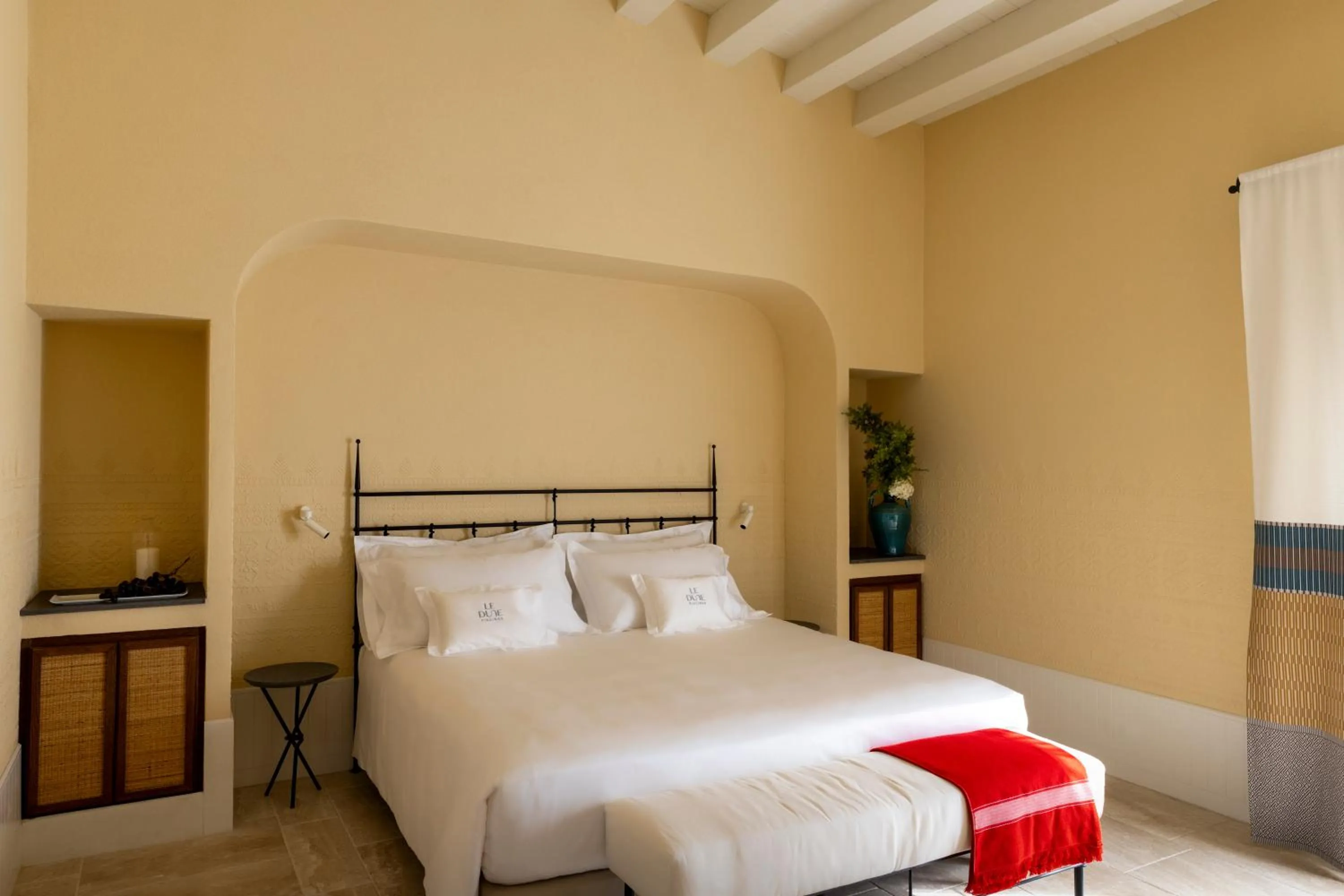 Bed in Hotel Le Dune Piscinas