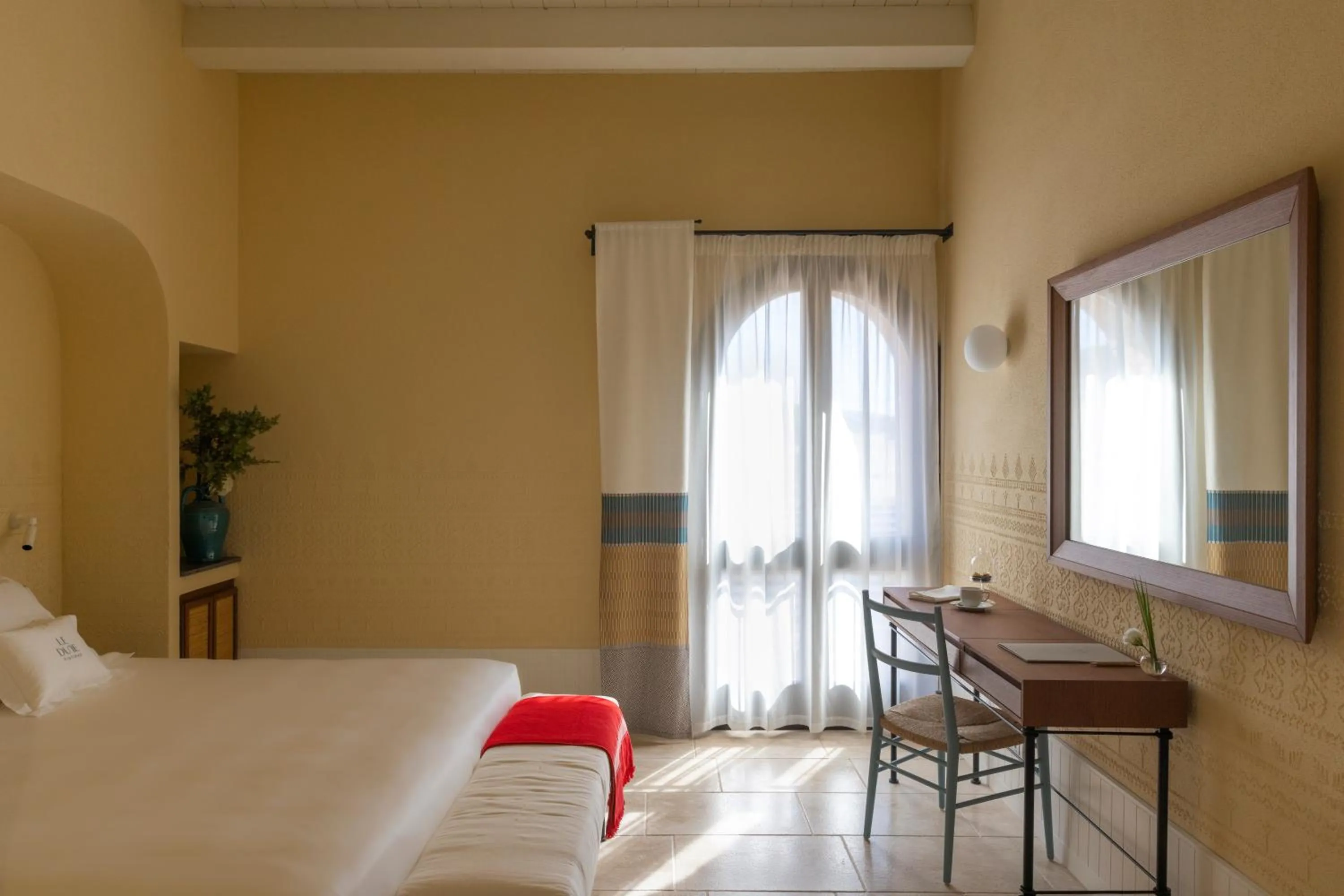 Bed in Hotel Le Dune Piscinas