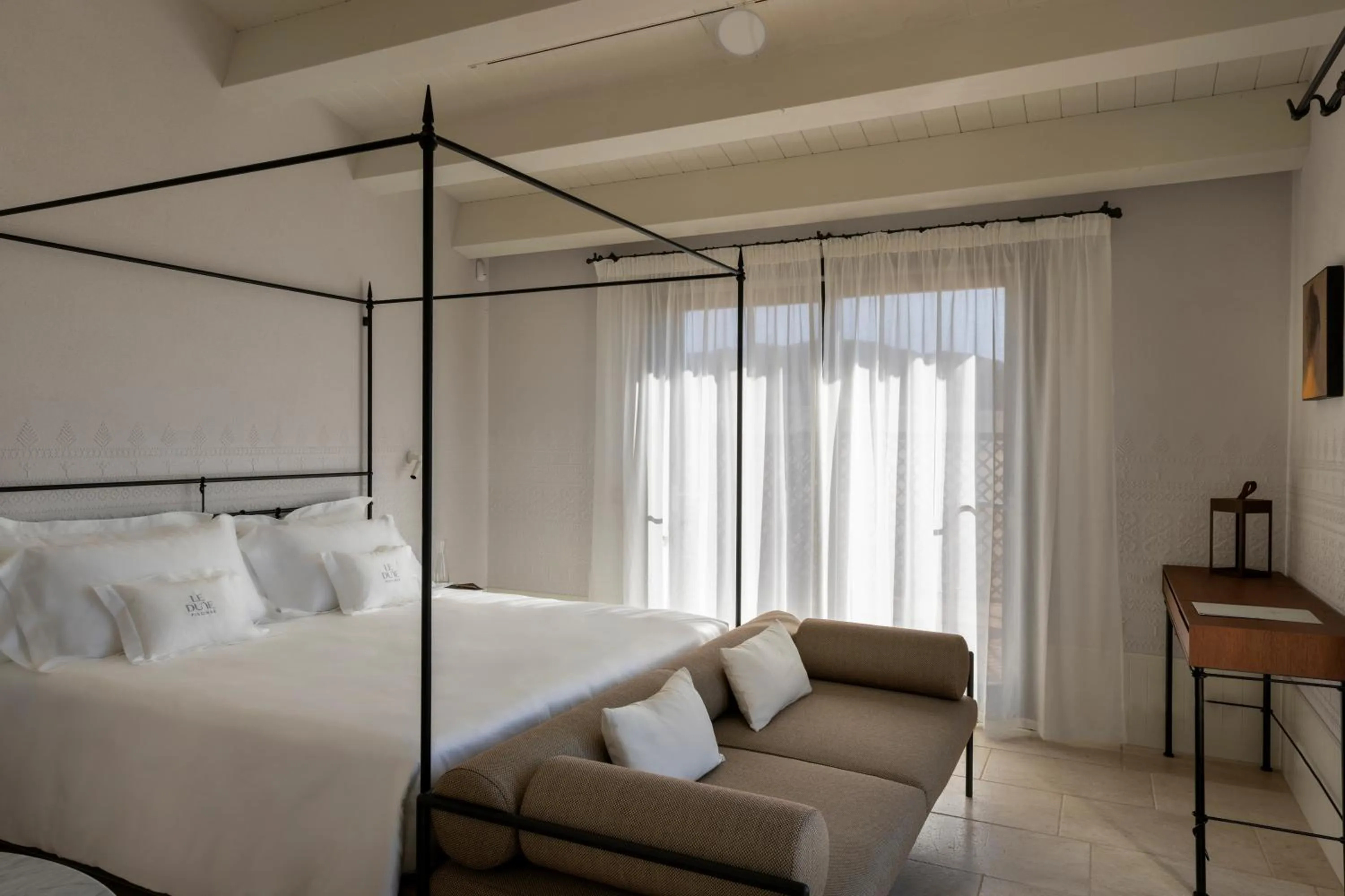 Bed in Hotel Le Dune Piscinas