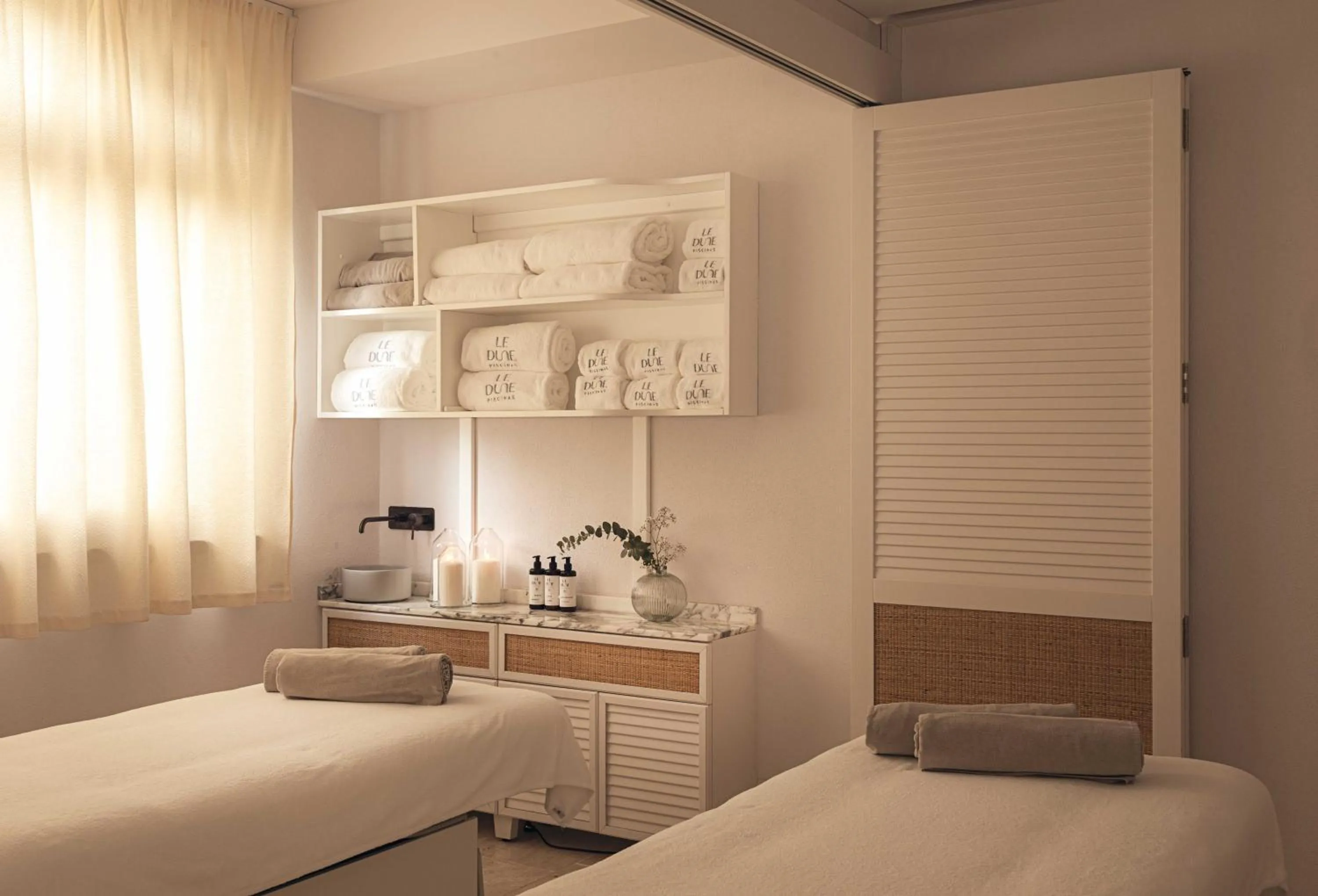 Spa and wellness centre/facilities, Bed in Hotel Le Dune Piscinas