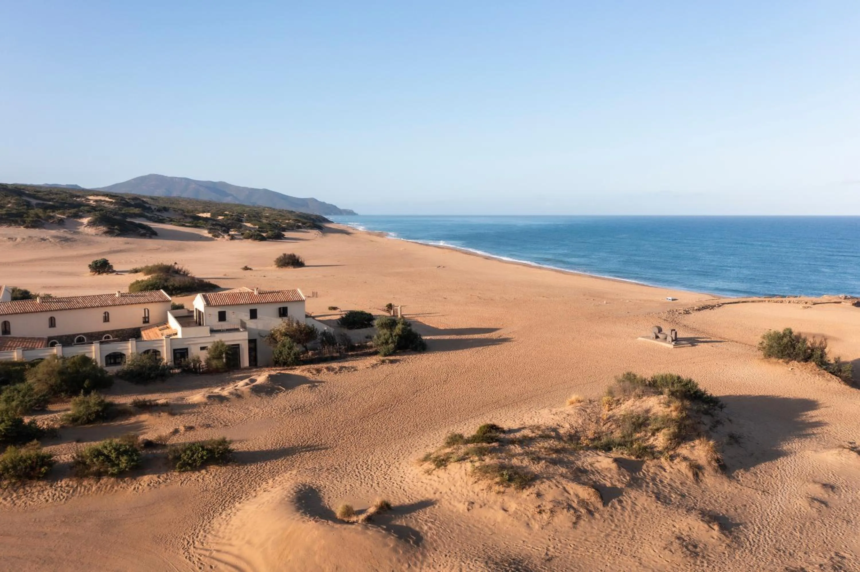 Property building in Hotel Le Dune Piscinas