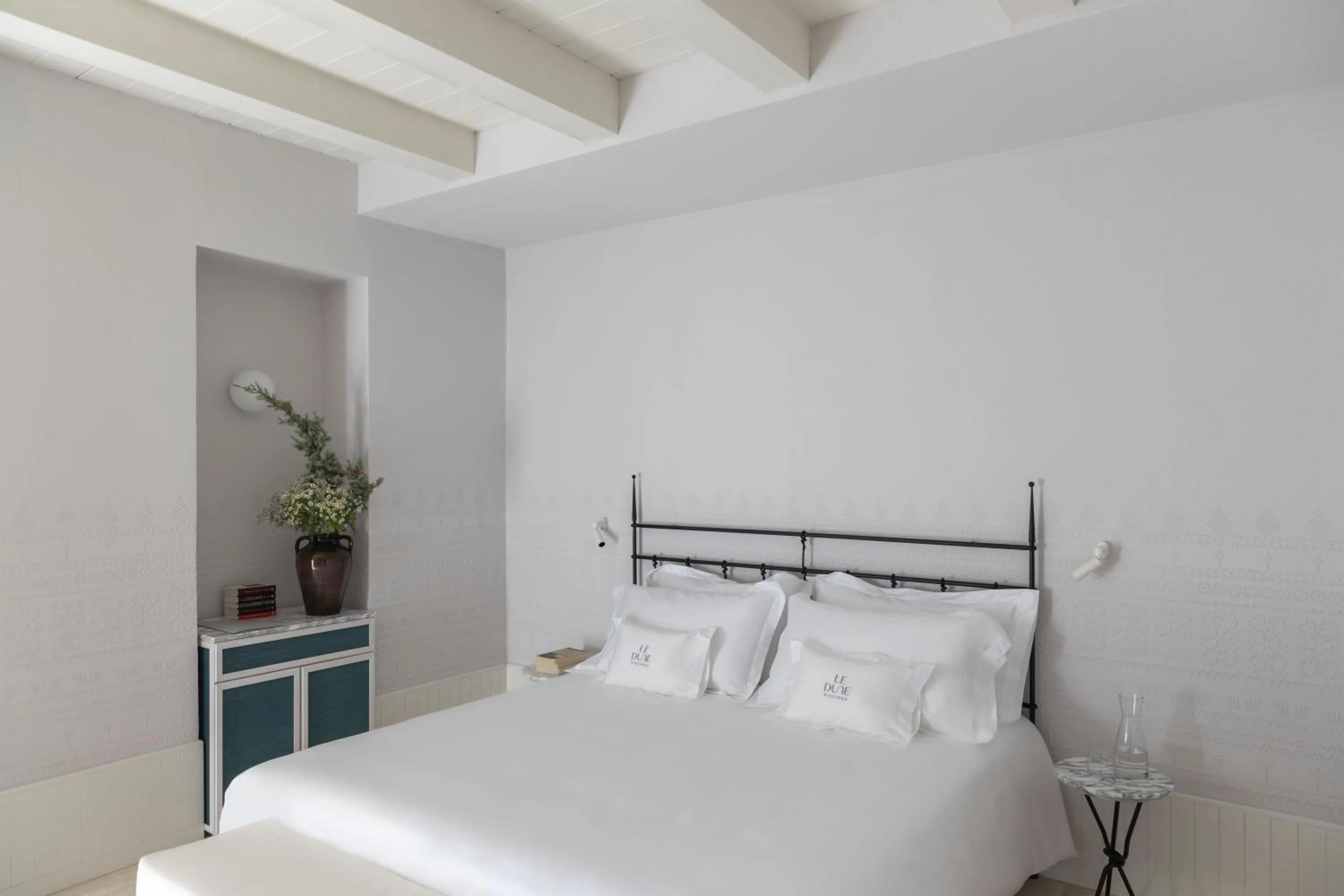 Bed in Hotel Le Dune Piscinas