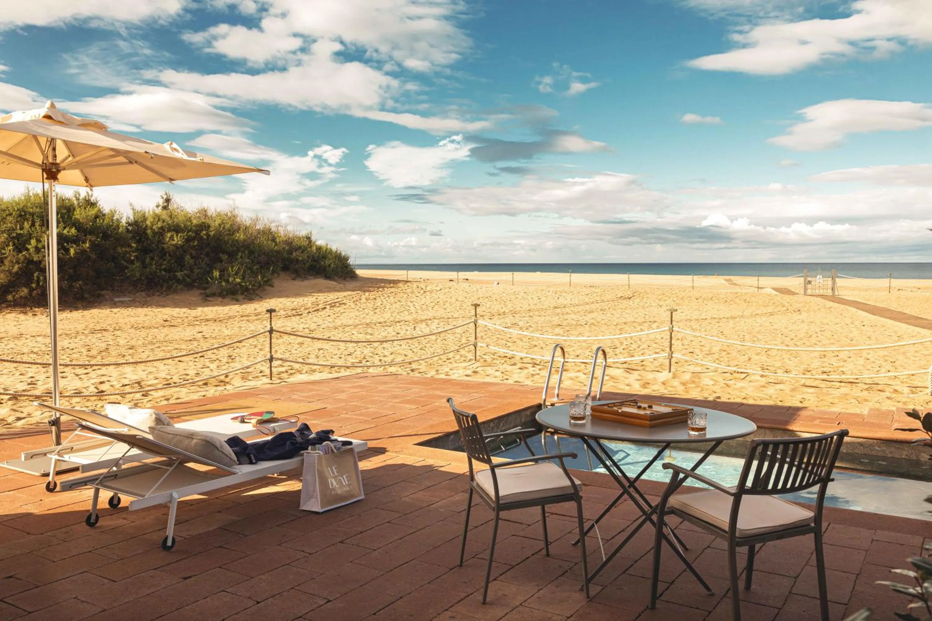 Balcony/Terrace in Hotel Le Dune Piscinas