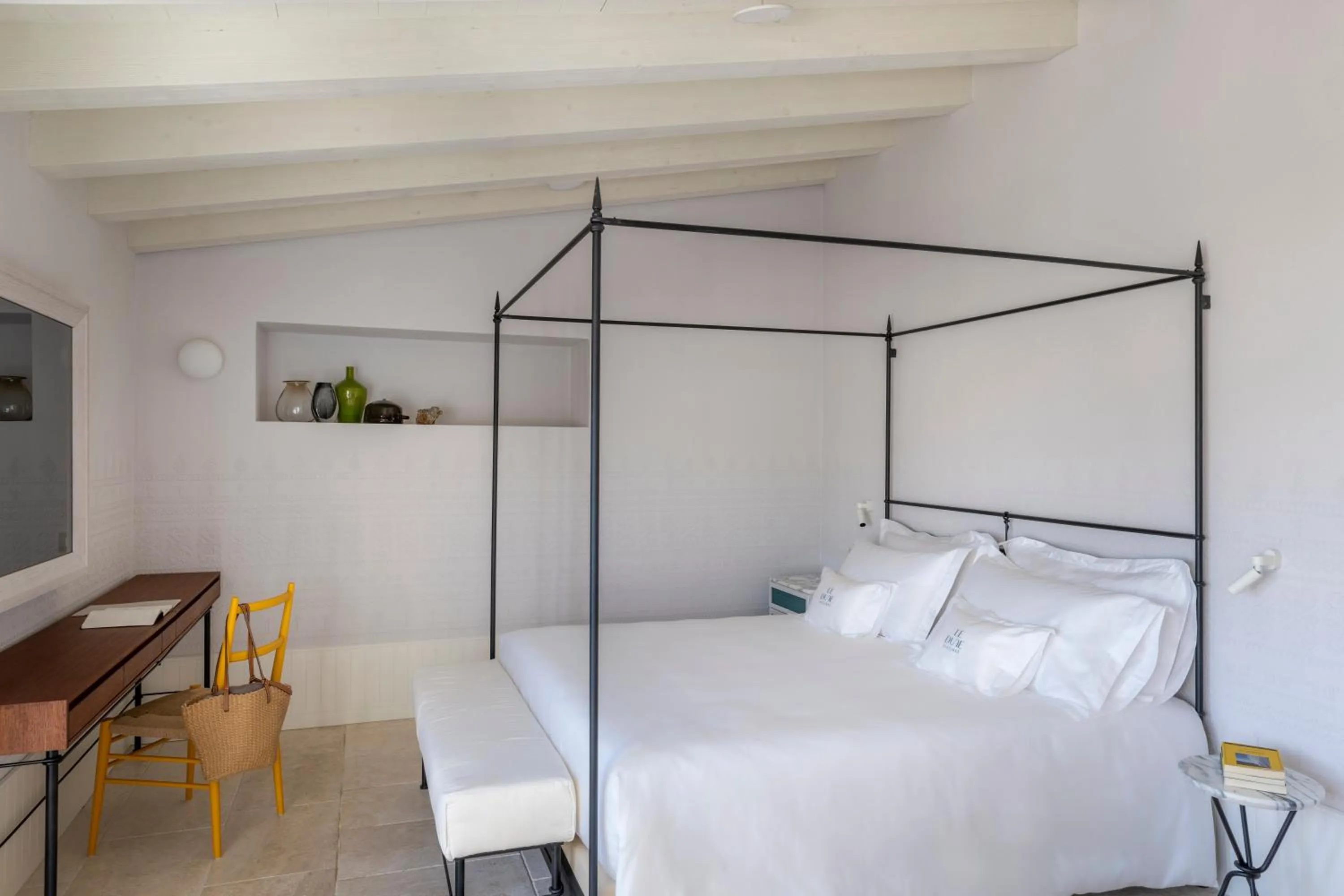 Bed in Hotel Le Dune Piscinas