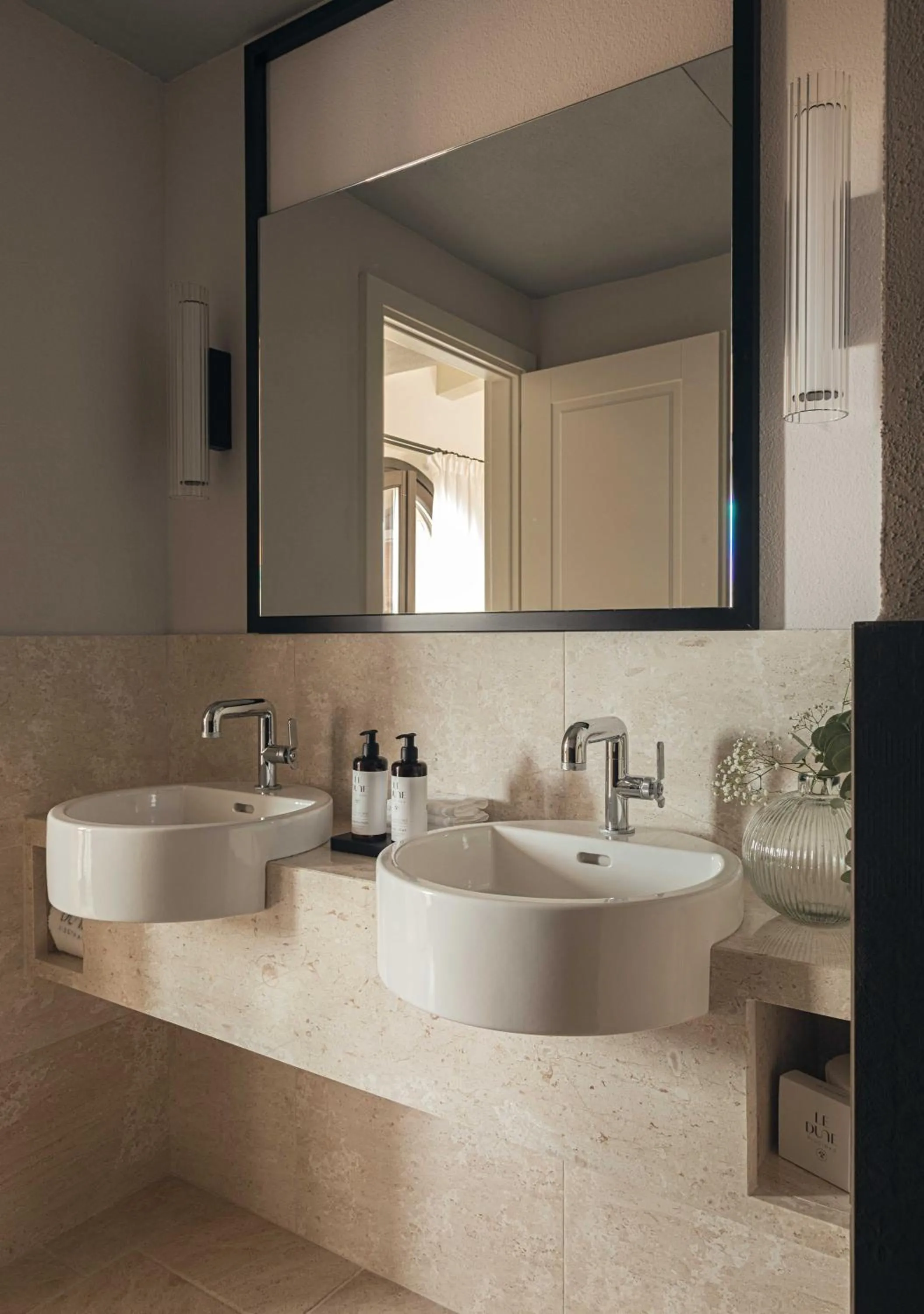 Bathroom in Hotel Le Dune Piscinas