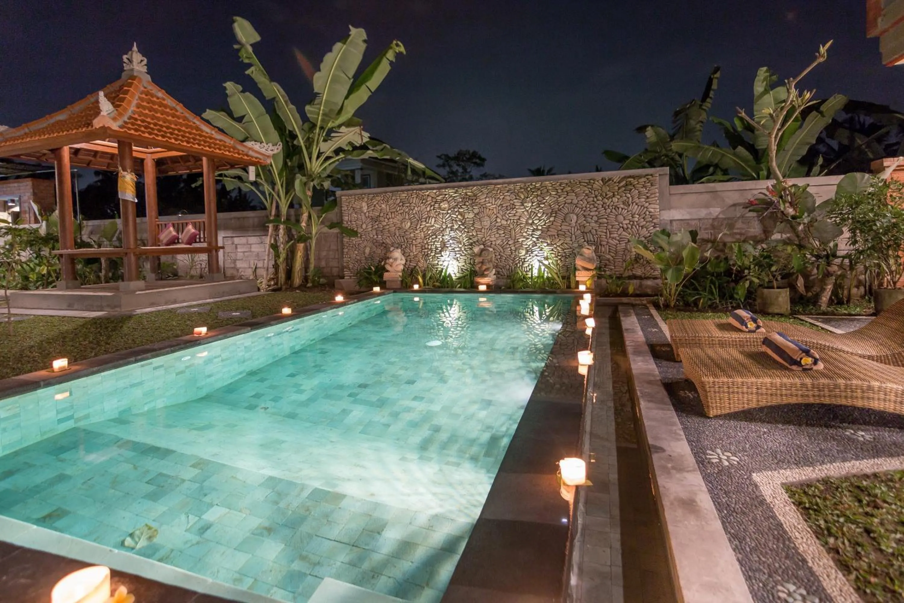 Seating area in Umah Dangin Guest House