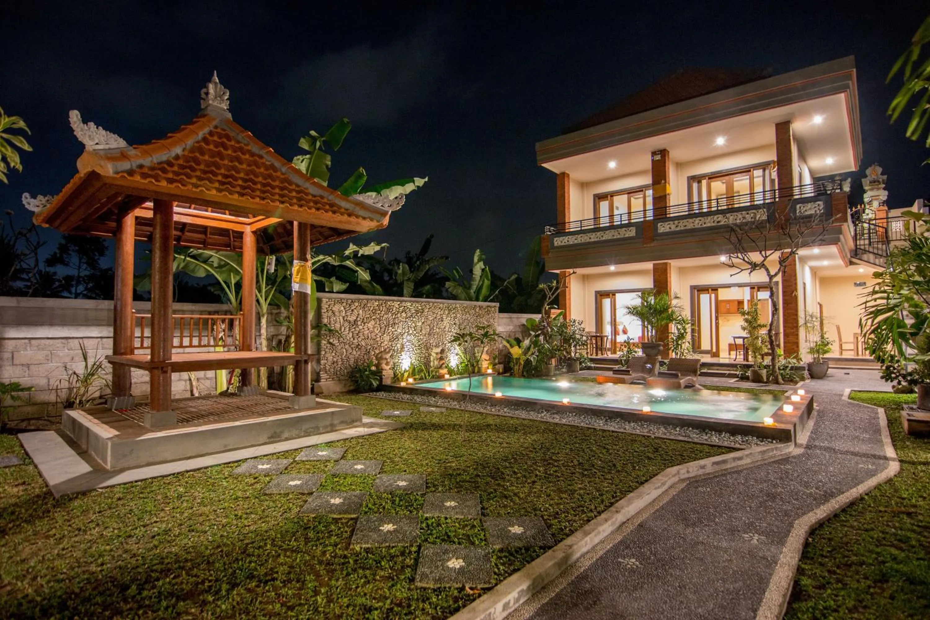 Garden in Umah Dangin Guest House