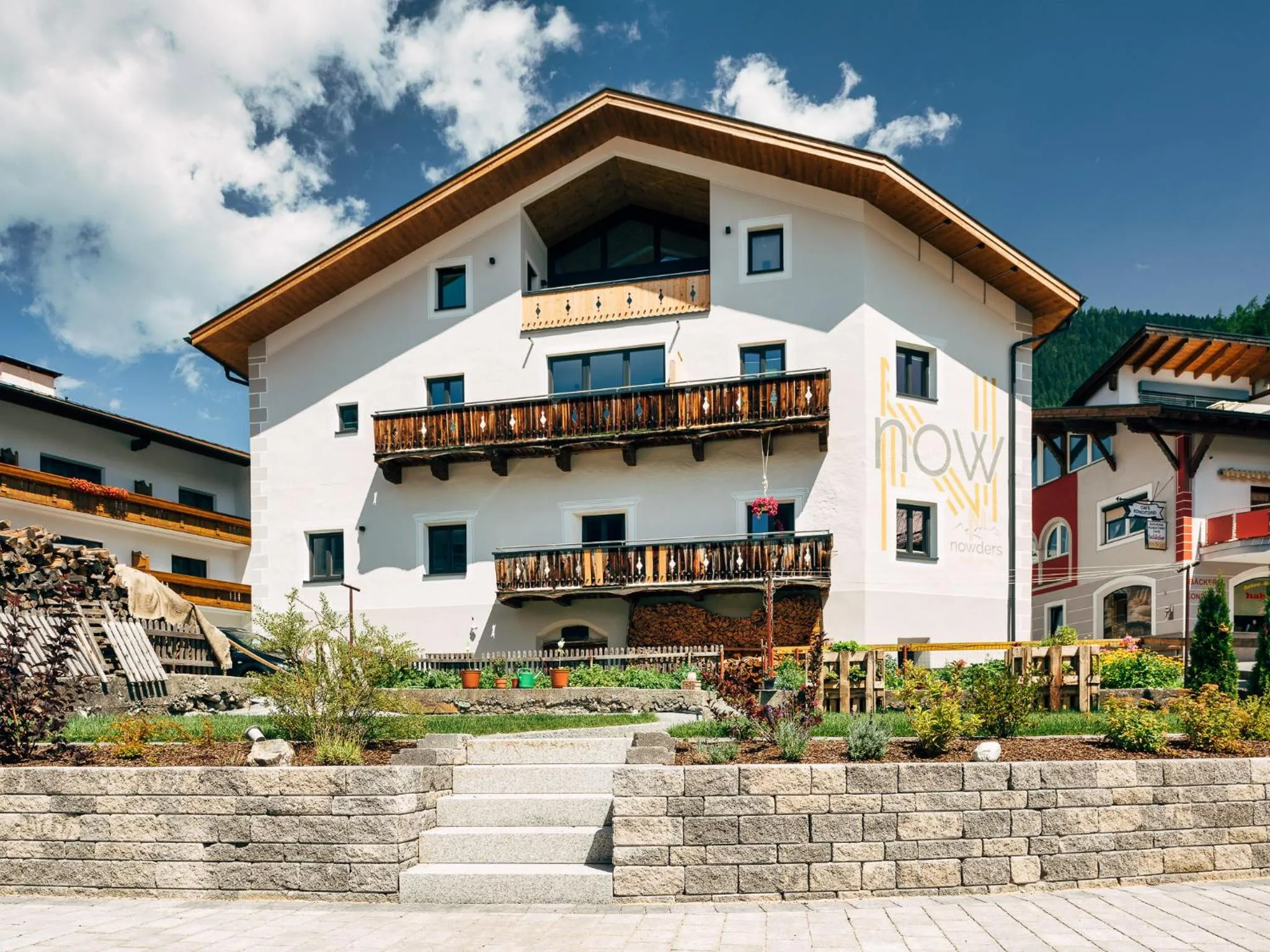 Patio in Nowders Apartments
