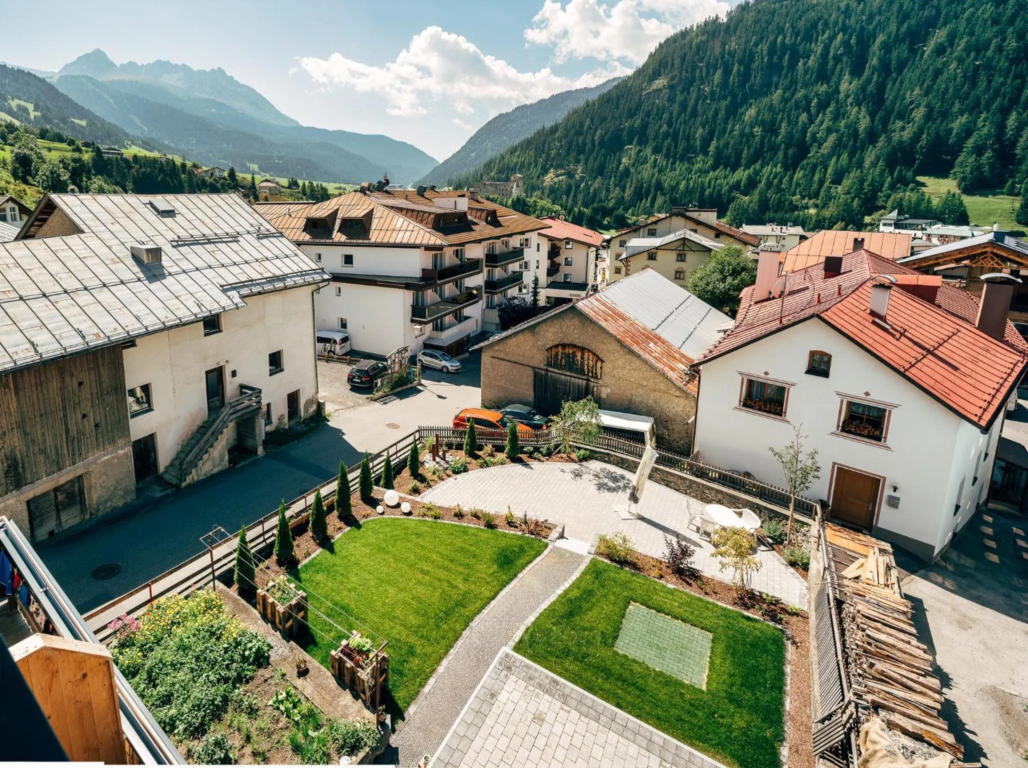 Garden in Nowders Apartments