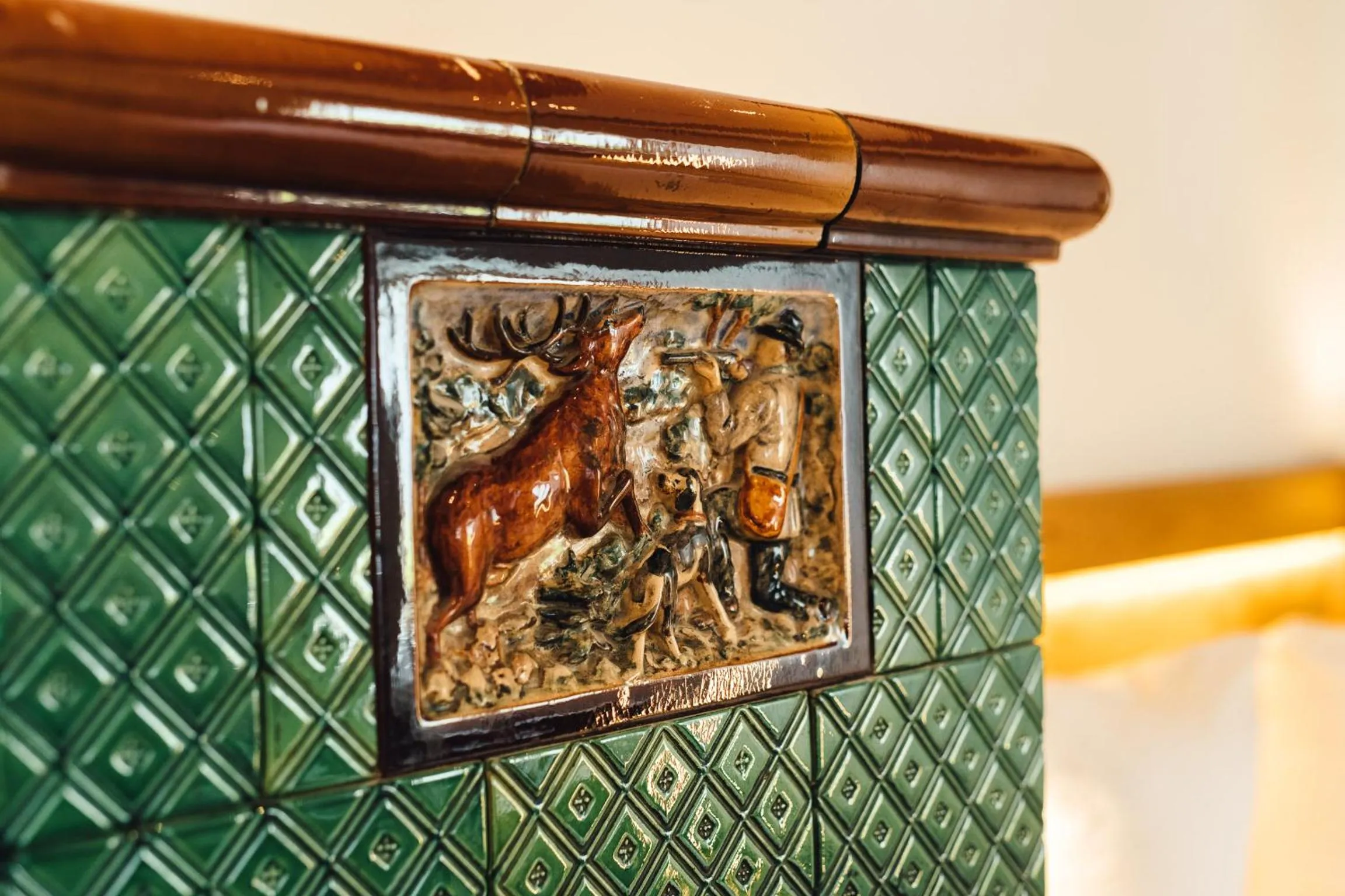 Decorative detail in Nowders Apartments